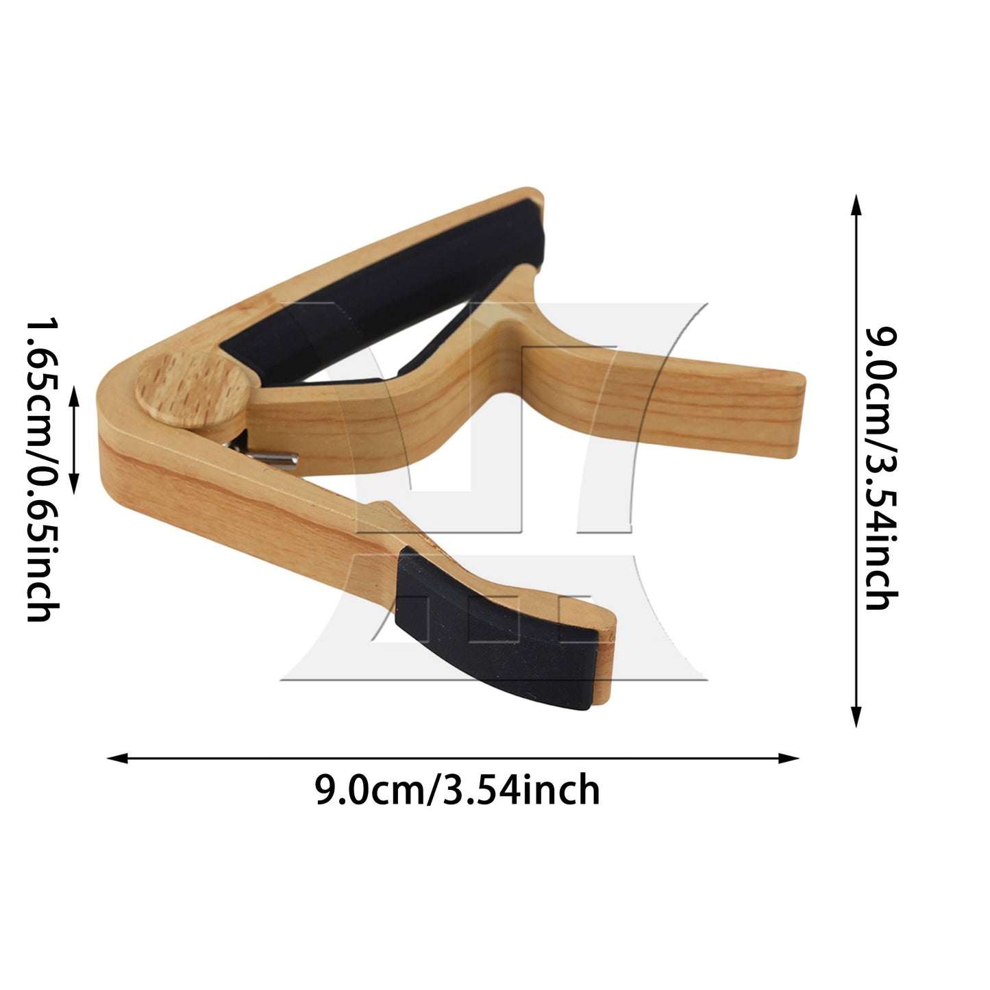 Wood Color Quick Change Release Electric Guitar Key Capo Guitar Part BQLZR
