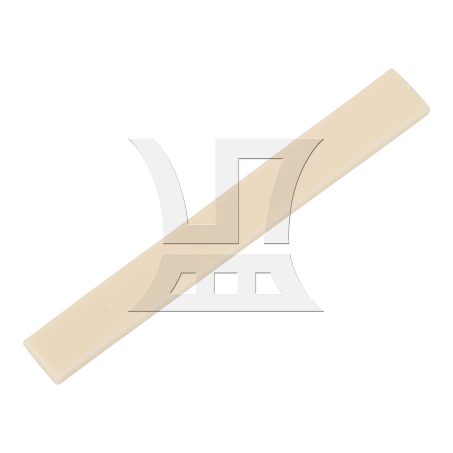 Beige 6 String Classic Guitar BQLZR 52x6x9mm Slotted Nut & 80x3x10mm Saddle