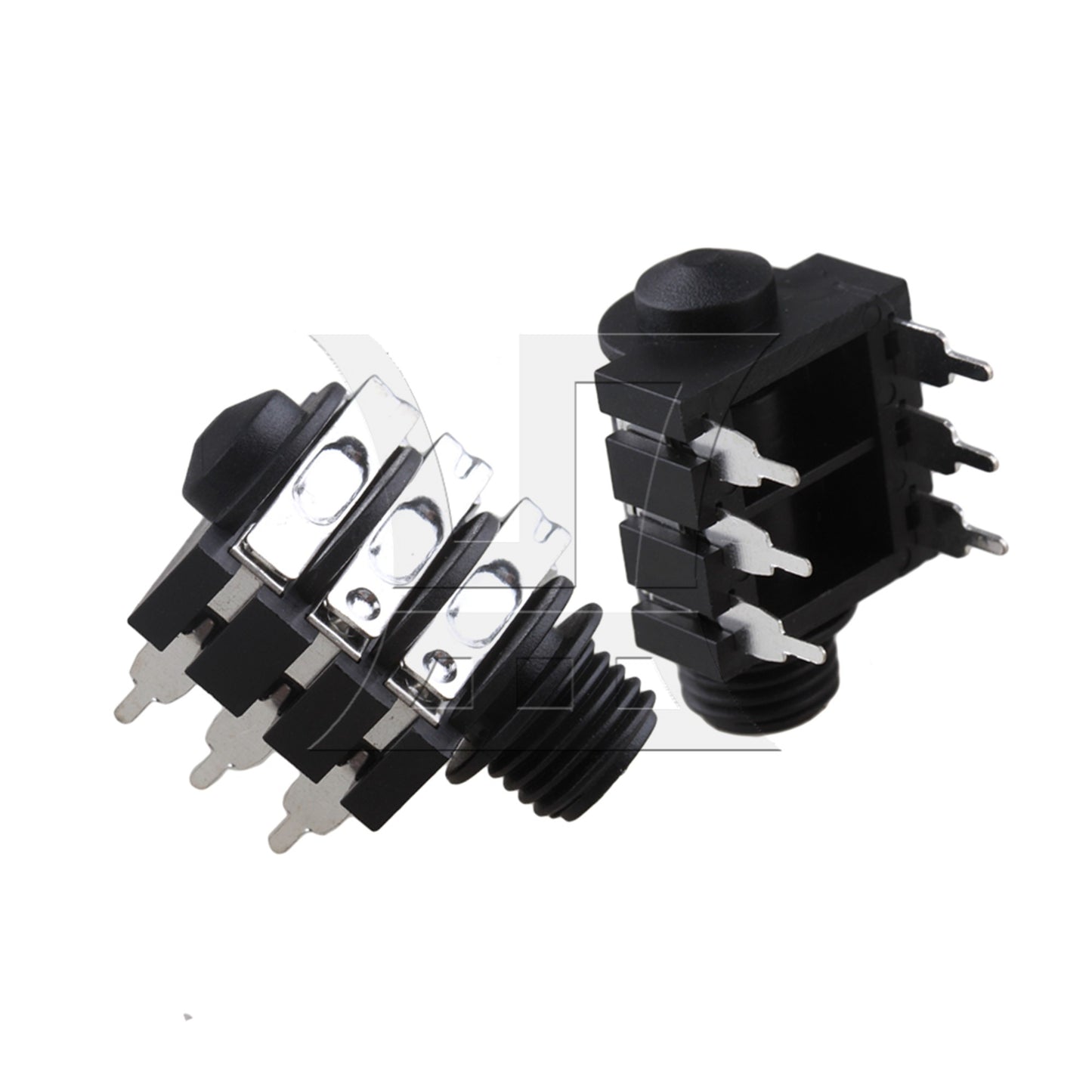 10x Female 6pin Stereo 6.35mm Phone Jack Audio Headphone Output BQLZR