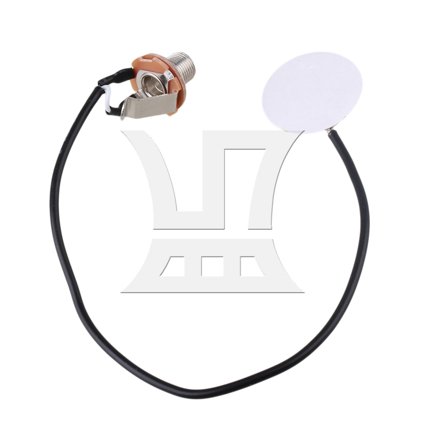 Guitar Transducer Pre-Wired Amplifier Piezo 1/4" Jack Pickup Mic Contact