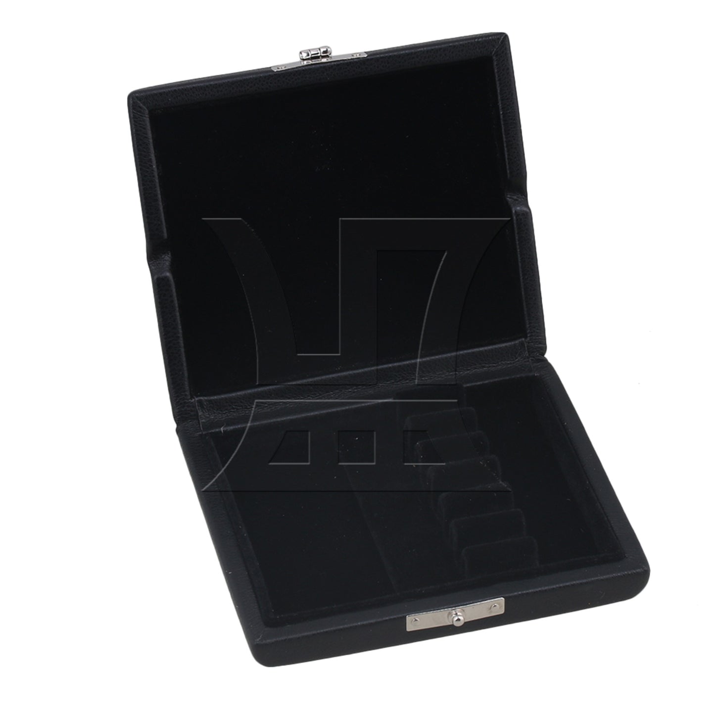 Black English Horn Reed Box Case with Flannel Slot Hold 6pcs Reeds