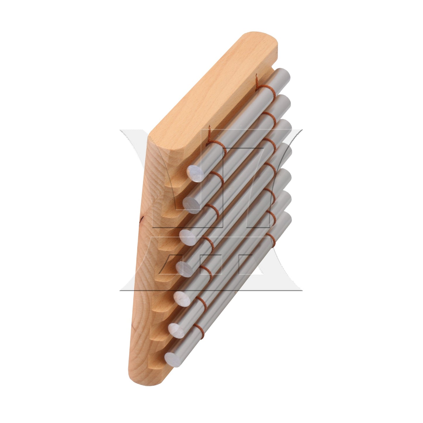 7 Tone Wooden Percussion Chime Mallet 7 Aluminum Tube Musical