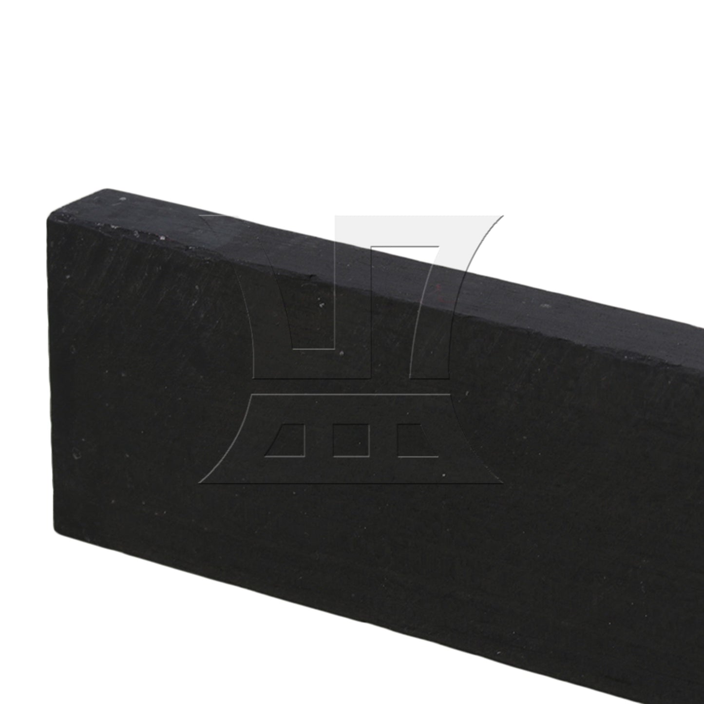 200mm Length Black Ebony Wood Guitar Instruments Parts Woodworking Timber