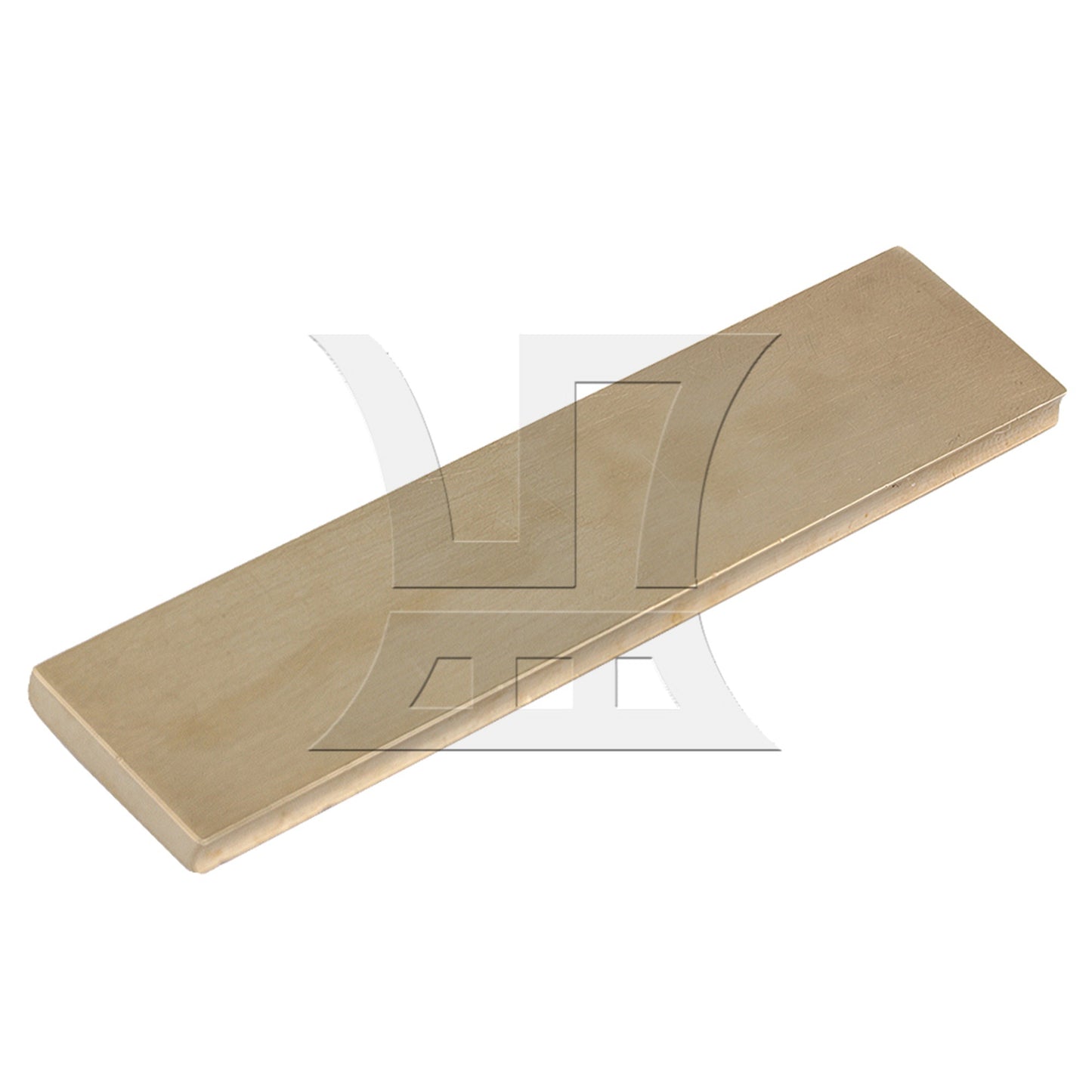 Gold Handheld Brass Guitar Fret Press Insert for Guitar Maker 6.3x1.35CM