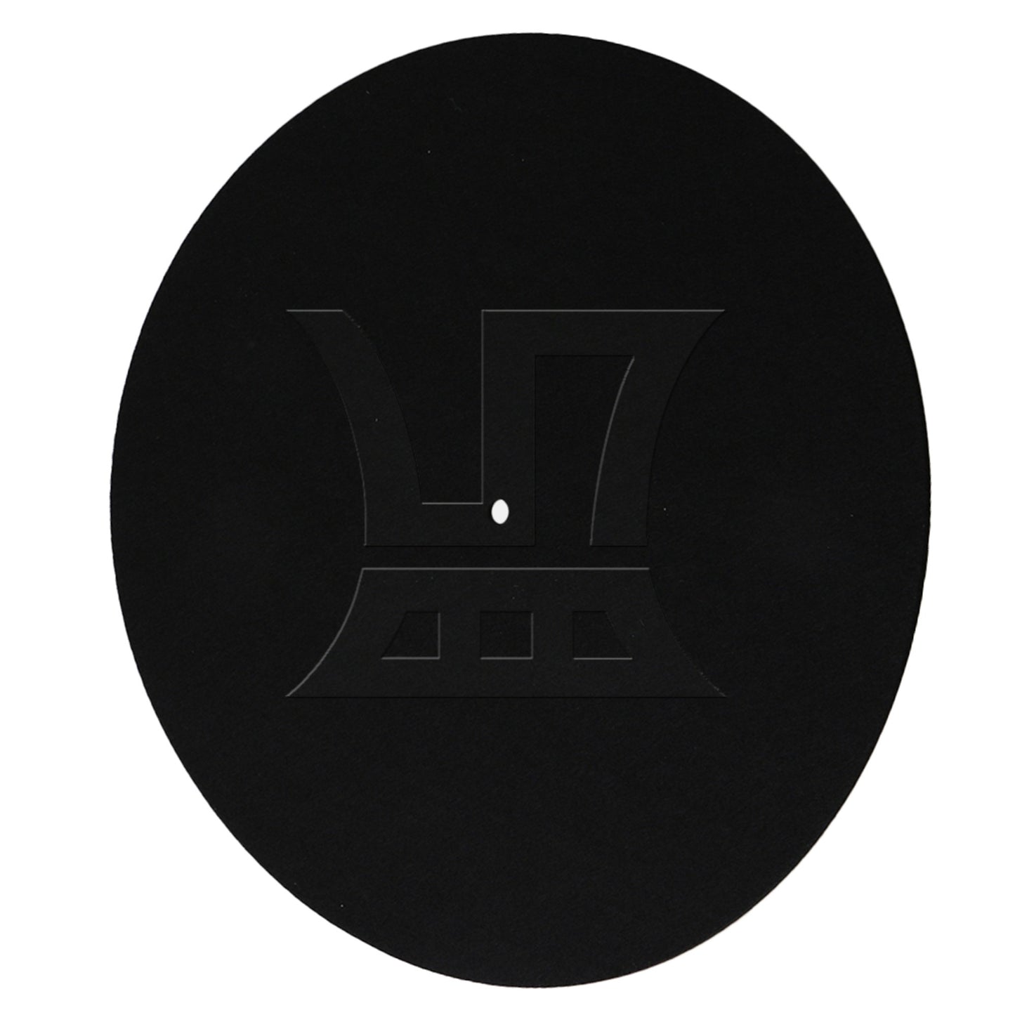 Black Turntable Slipmat Disc Record Player DJ Vinyl Replacemat Pad Felt