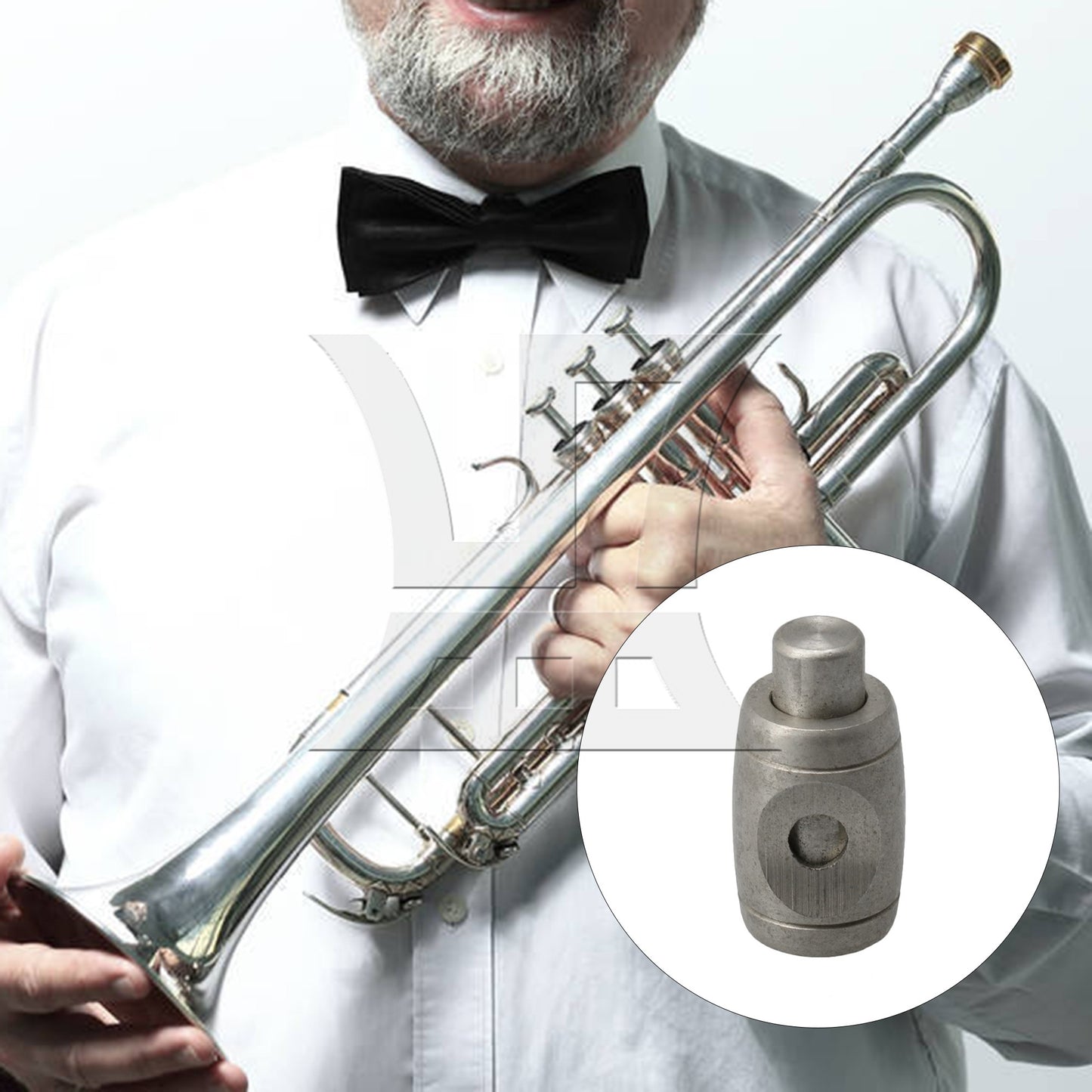 0.95cm Dia Silver Color Trumpet Valve Water Key Spit Valve Drainage Component