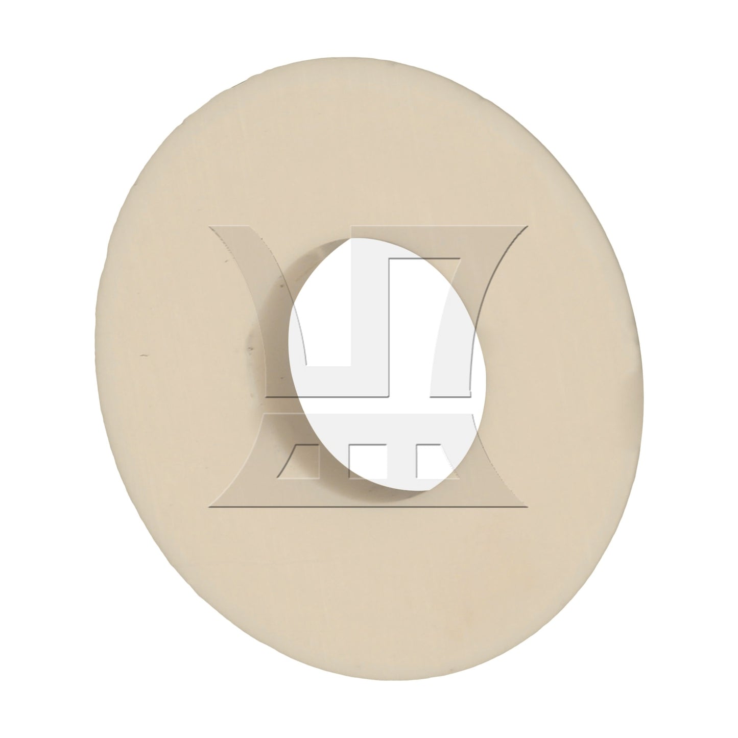 6x Plastic Washers w/Screws for Guitar Open Gear Semiclosed Tuning Pegs Tuners