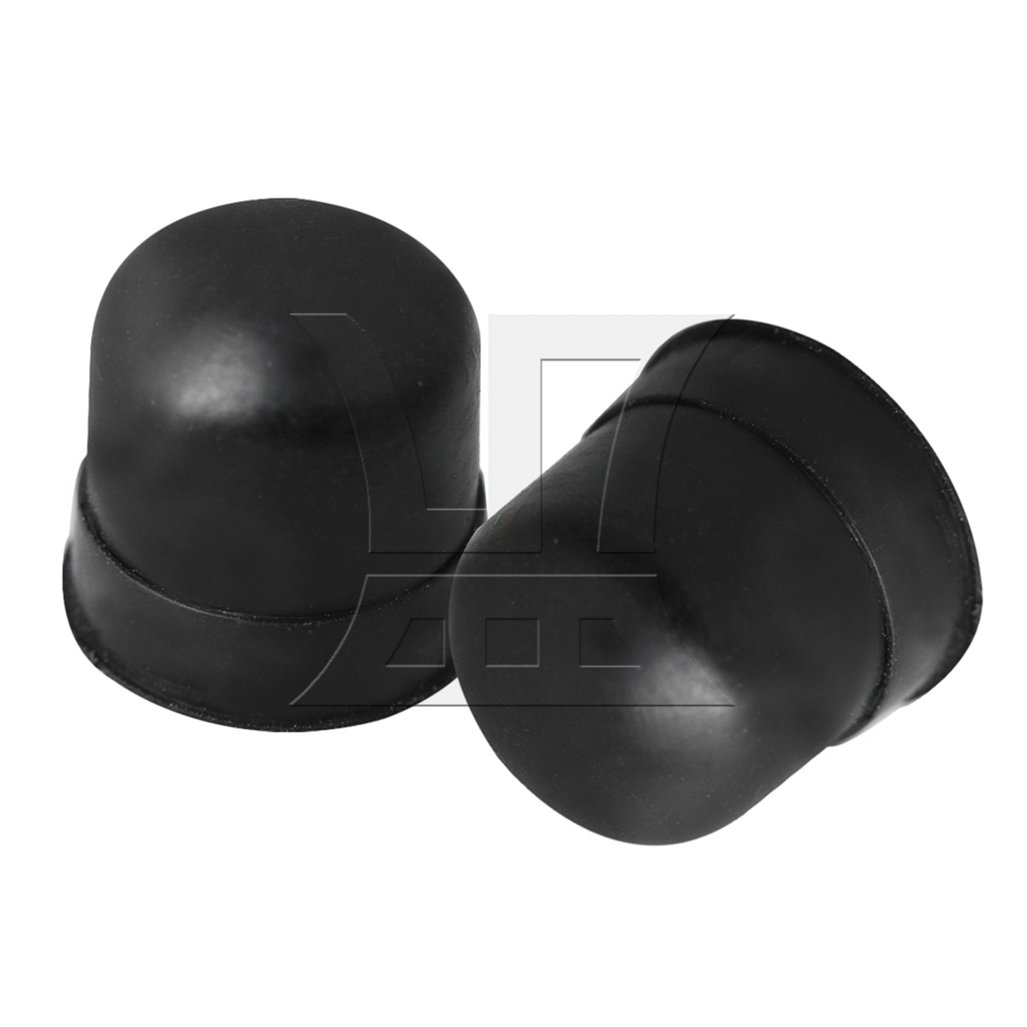 20PCS Black Trombone Slide Rubber End Tip Bumper for Trombone Repair Accessory