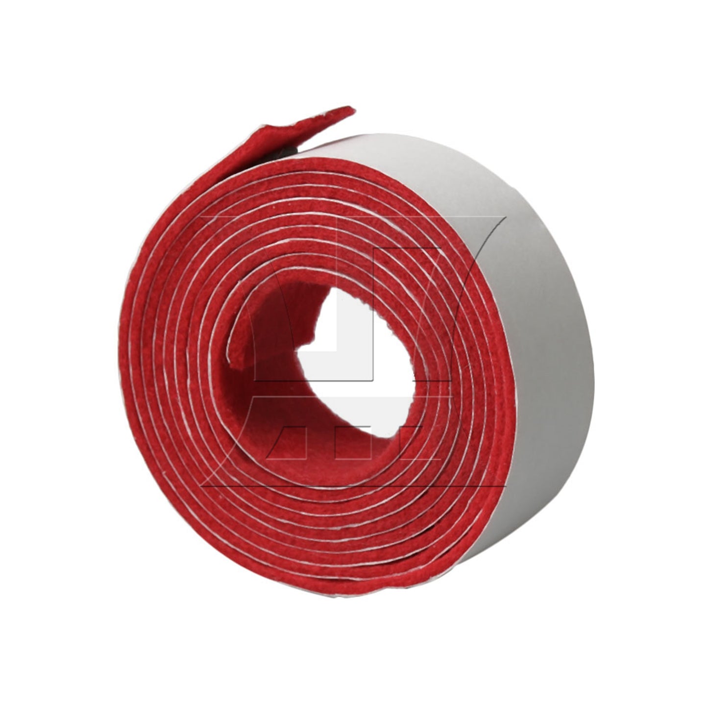 1.3m Long Red Piano Spring Rail Felt Strip for Musical Lightweight Application