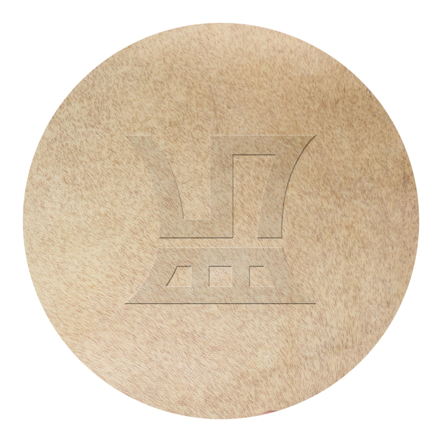 Skin Drums Head for 12 inch African Tambourine Head Replacement Yellow