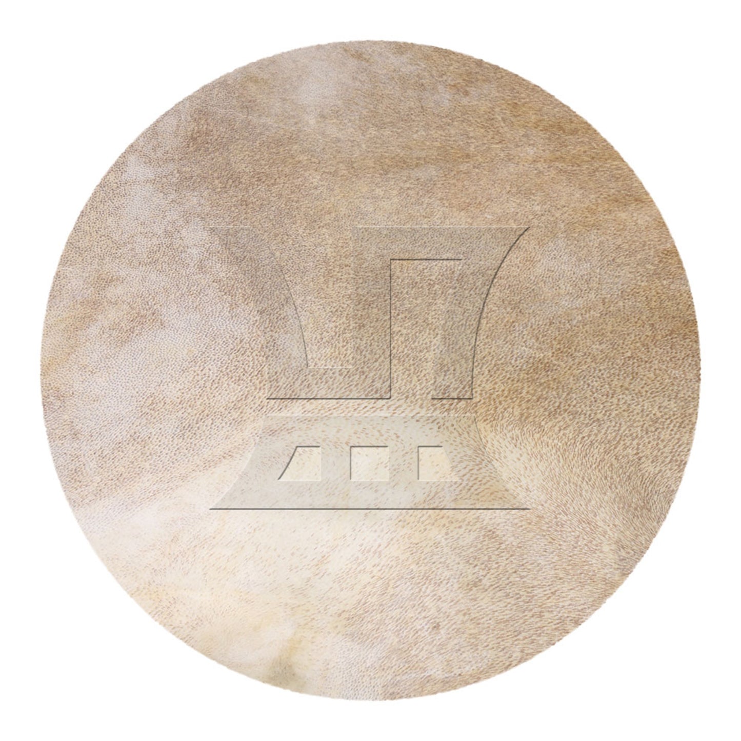 Skin Drums Head for 12 inch African Tambourine Head Replacement Yellow