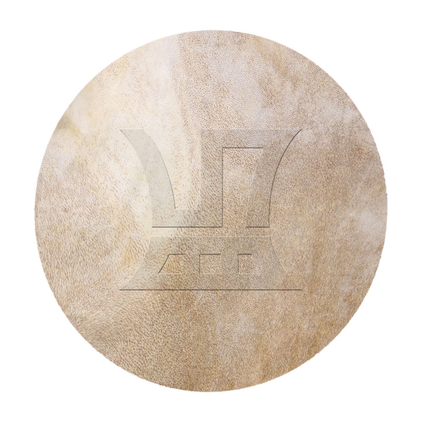 Skin Drums Head for 12 inch African Tambourine Head Replacement Yellow
