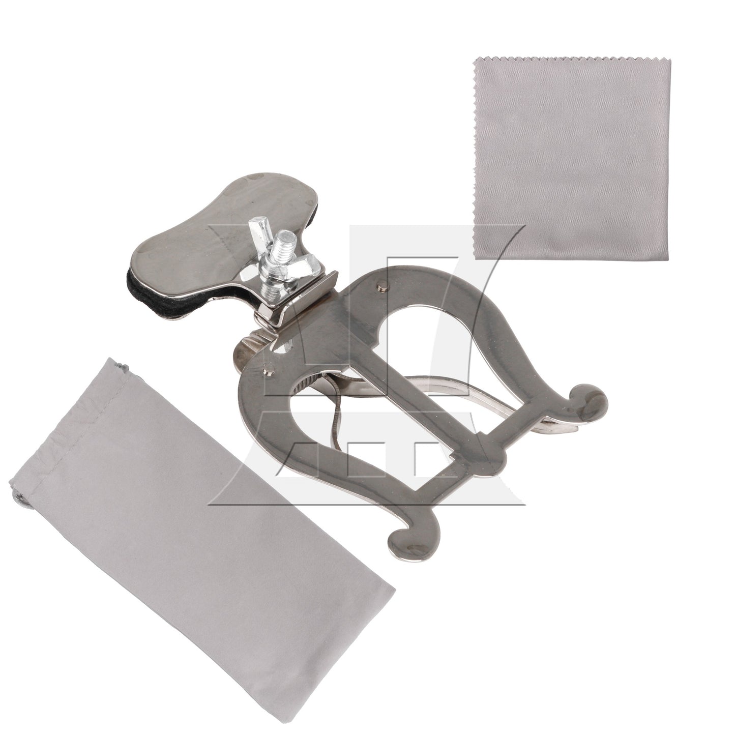 Plating Baritone Trombone Euphonium Stand with File Folder for Music Book Clip