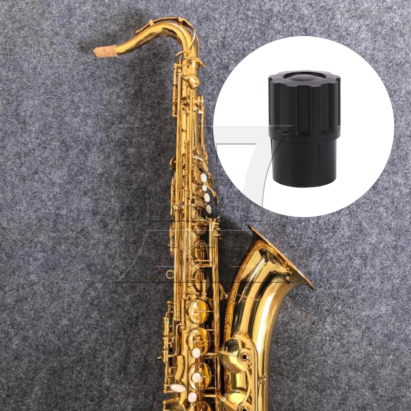 Sax Plug Saxophone End Plug Cap Saxophone Plug for Tenor Saxophone Sax Plastic
