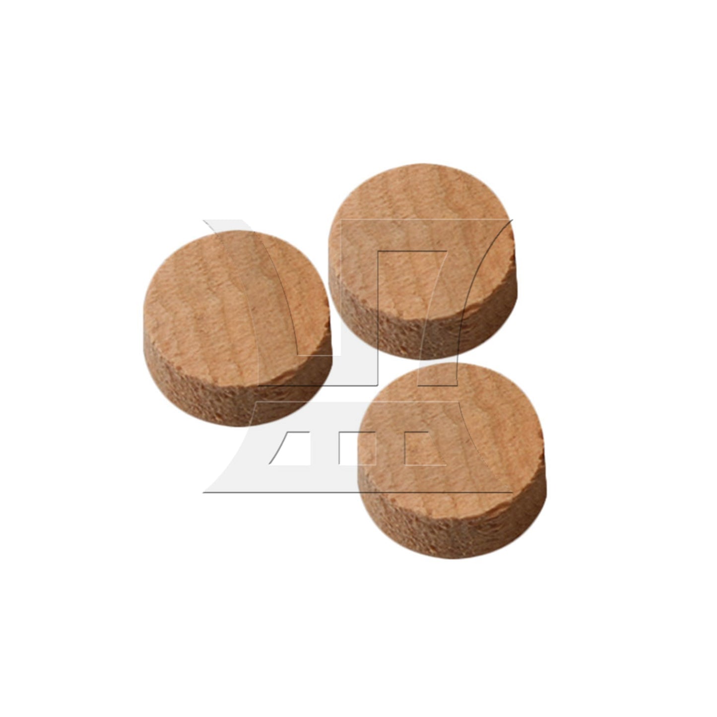 10 Pcs Waterkey Water Key Trumpet Drain Valve Cork Pad 4mm Thick for Trumpet