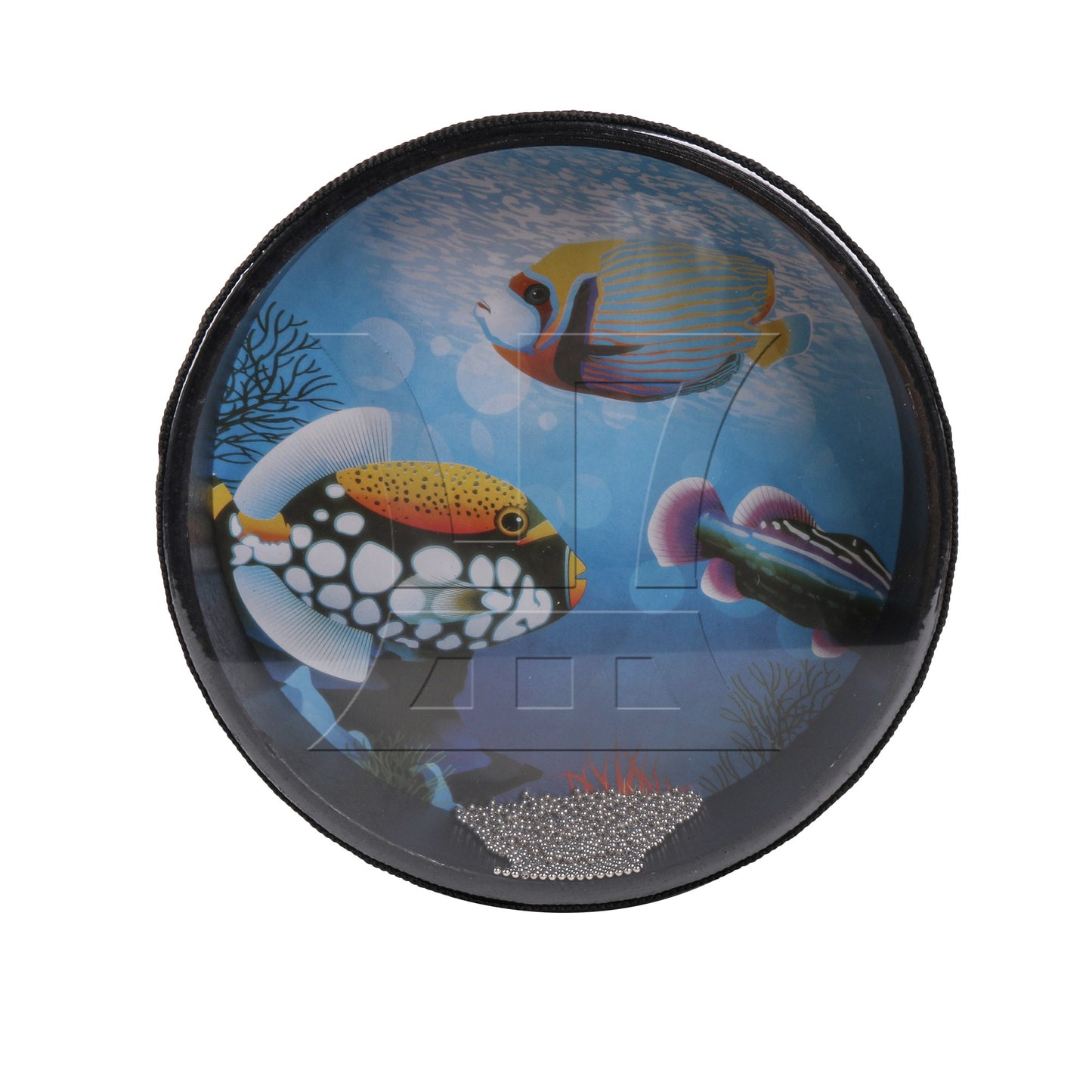 10" Wave Bead Ocean Drum Natural Color Musical Instrument Percussion