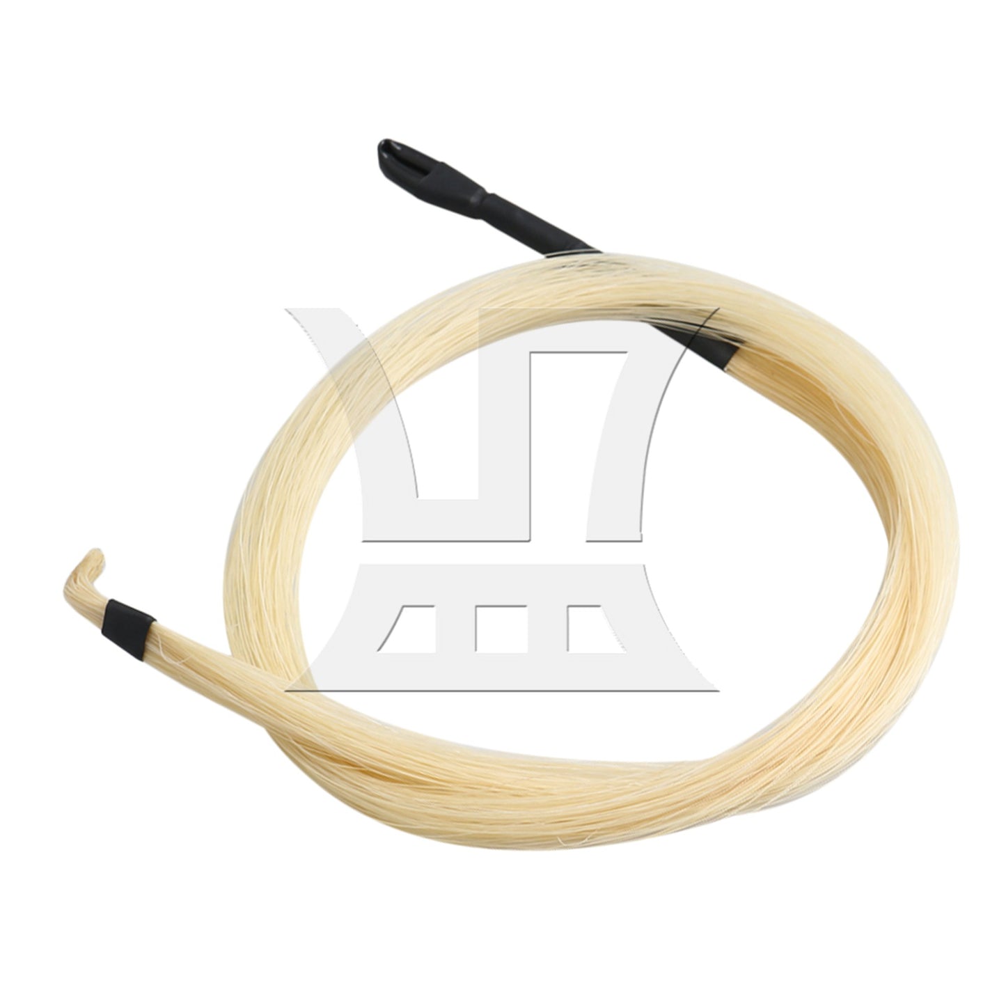 800mm Length Horsetail Hair Material White Erhu Bowstring for Erhu Violin
