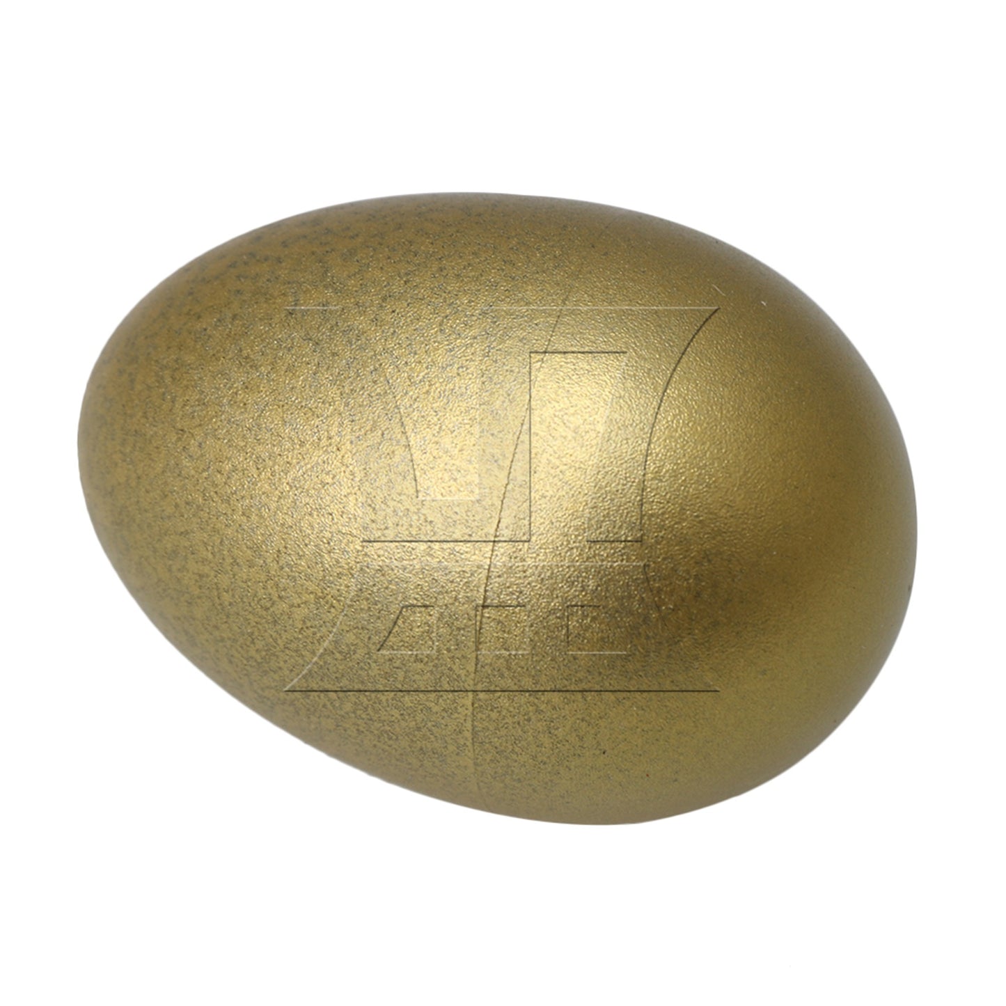 2 x Plastic Golden Easter Egg Shaker Maraca Educational Percussion