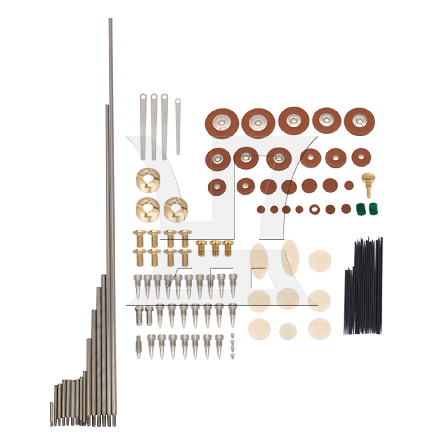 Tenor Saxophone Repair Parts Rollers Rat-tail Screws Neck Screw