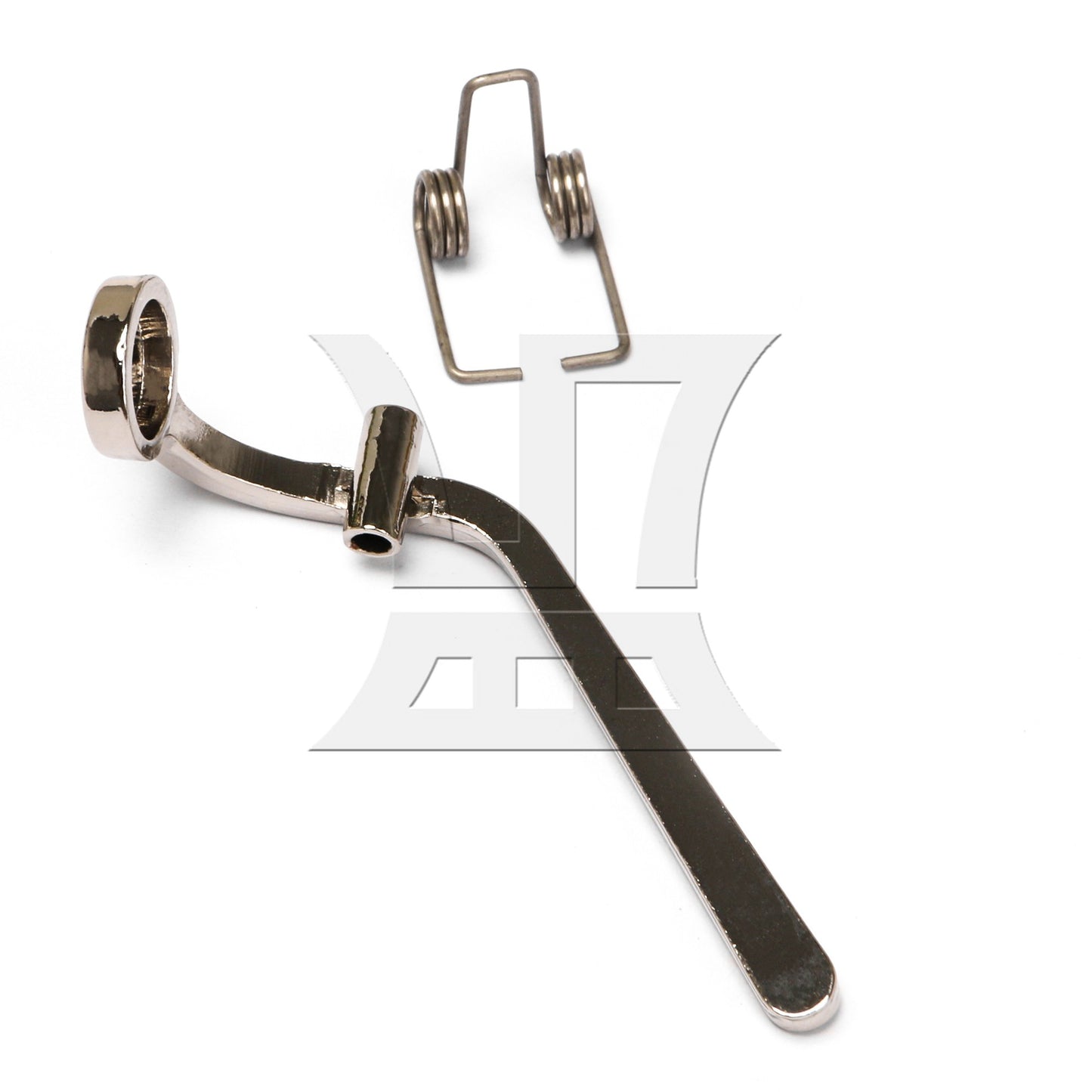 Trombone Water Key Complete Set with Spit Valve Cork Pad for Trombone Parts