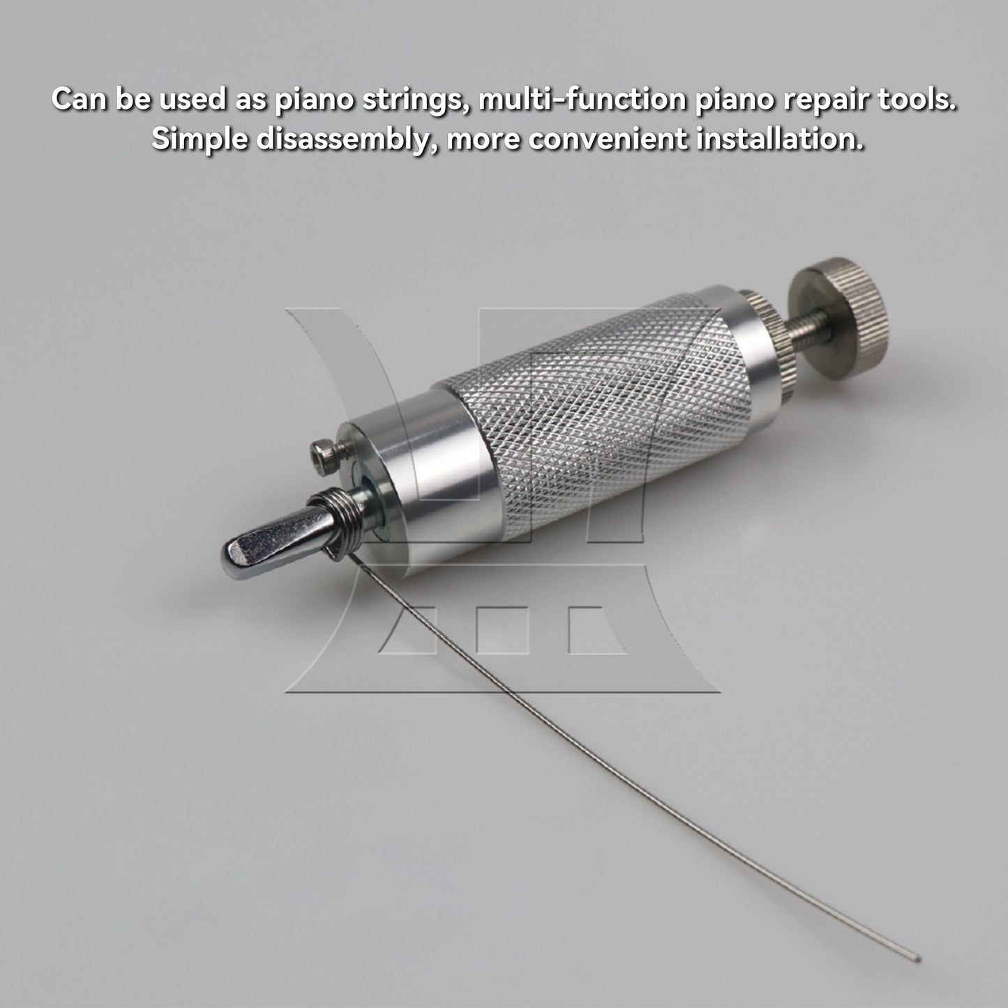 Piano Chord Change Tuning Tool 3 Circle Semi Metal String Winder Repair Set