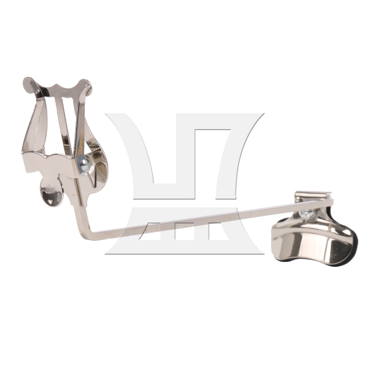 Clip Width 58mm Metal Plated Tenor Saxophone Lyre Clip Musical Instrument Part