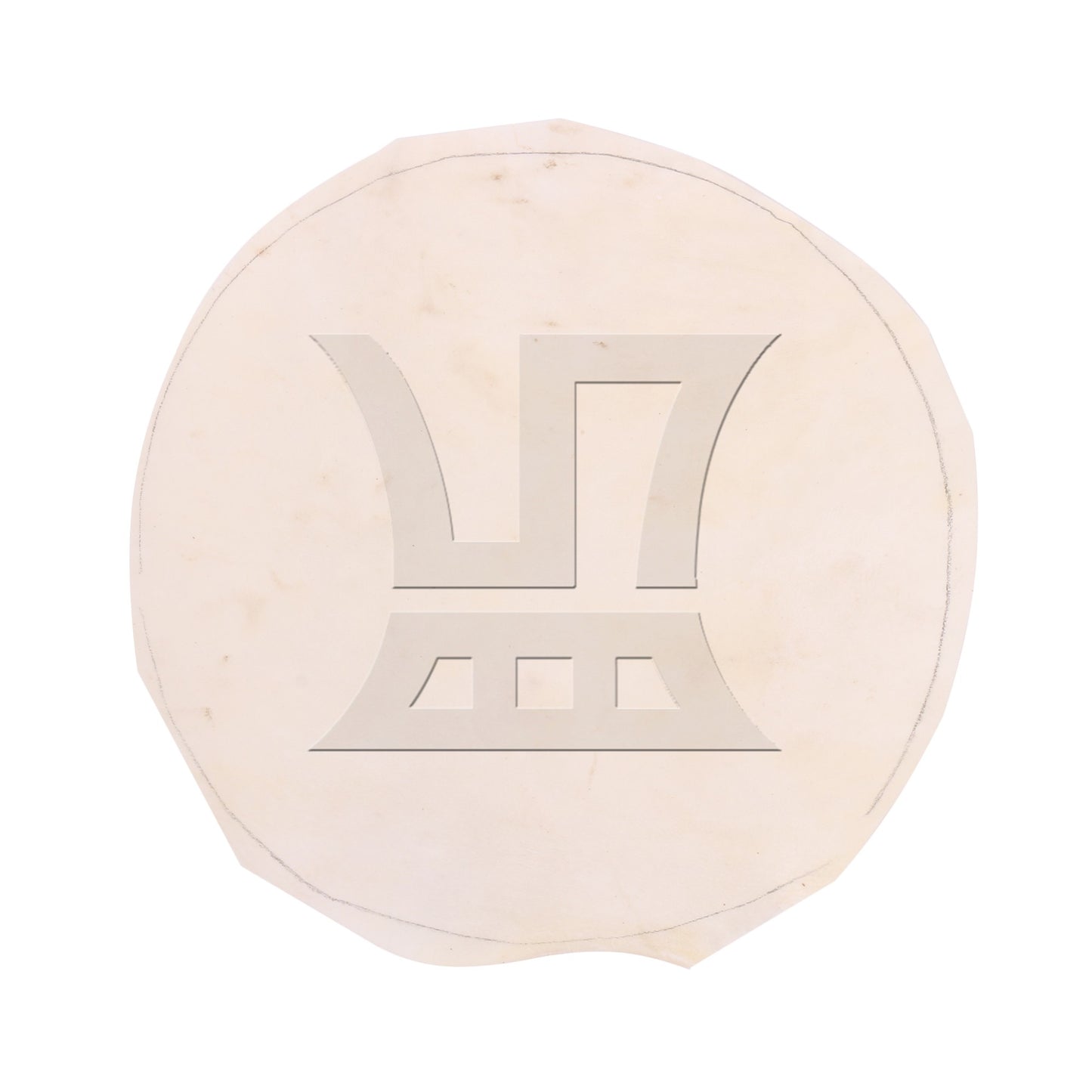 Goat Skin Drums Head for Bongo Drums / Shaman Drums / 10 inches African Drum