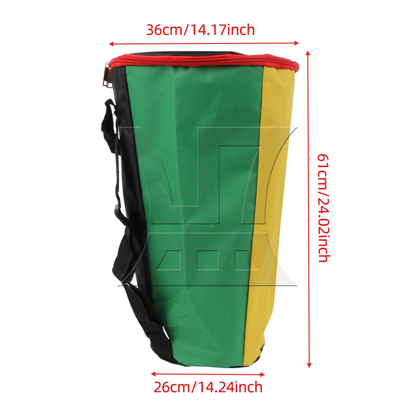 Soft Professional Djembe Backpack Carrying Bag for Music Lover 8inch Diameter