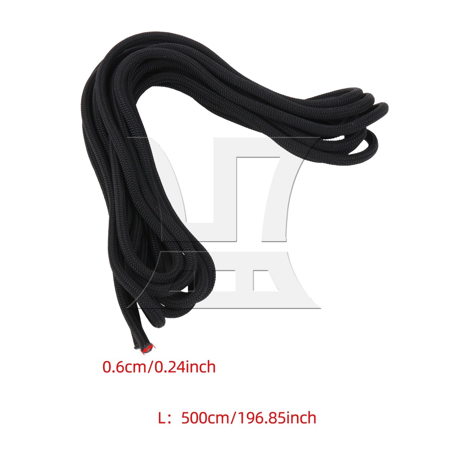Rope Wire Replacement 196.85" L for DIY African Bongo Djembe Drum Repair Part