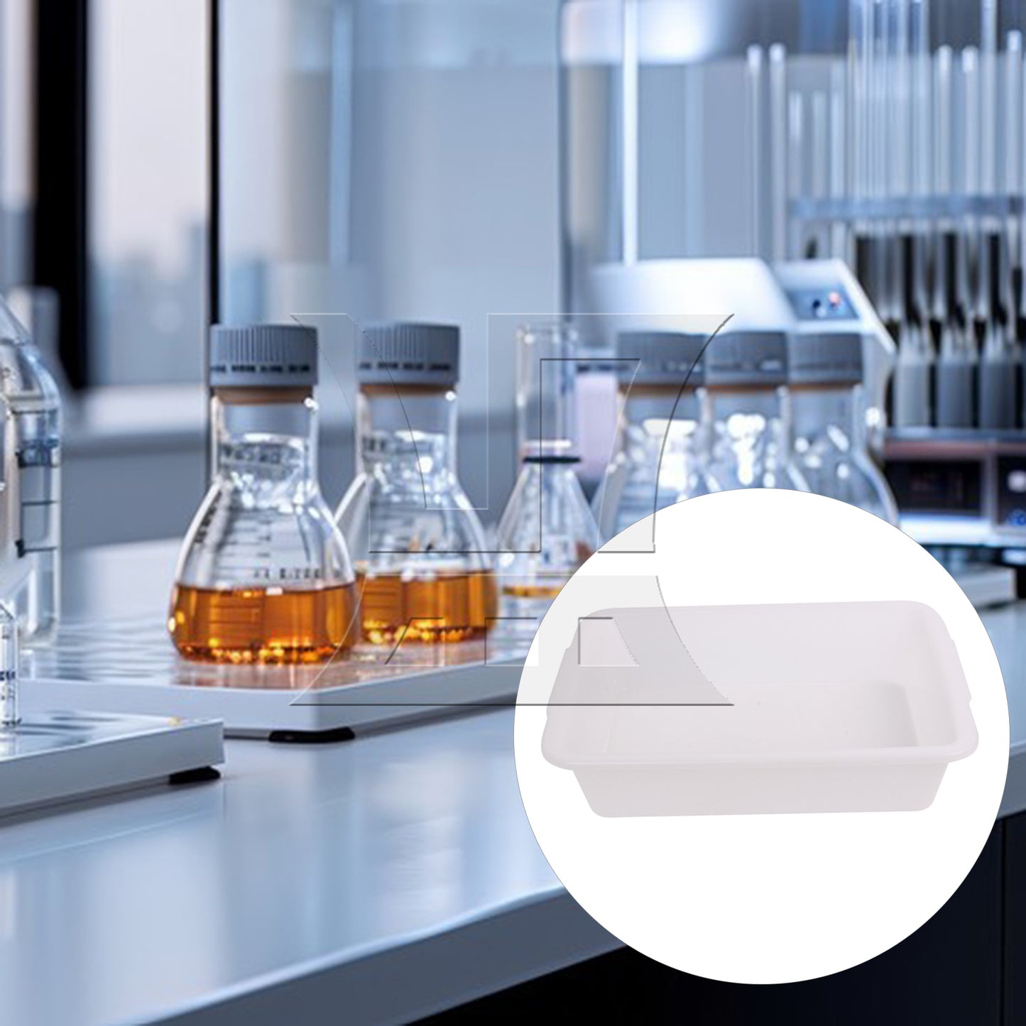 BQLZR 1pc Laboratory Tray, Suitable for Scientific Research