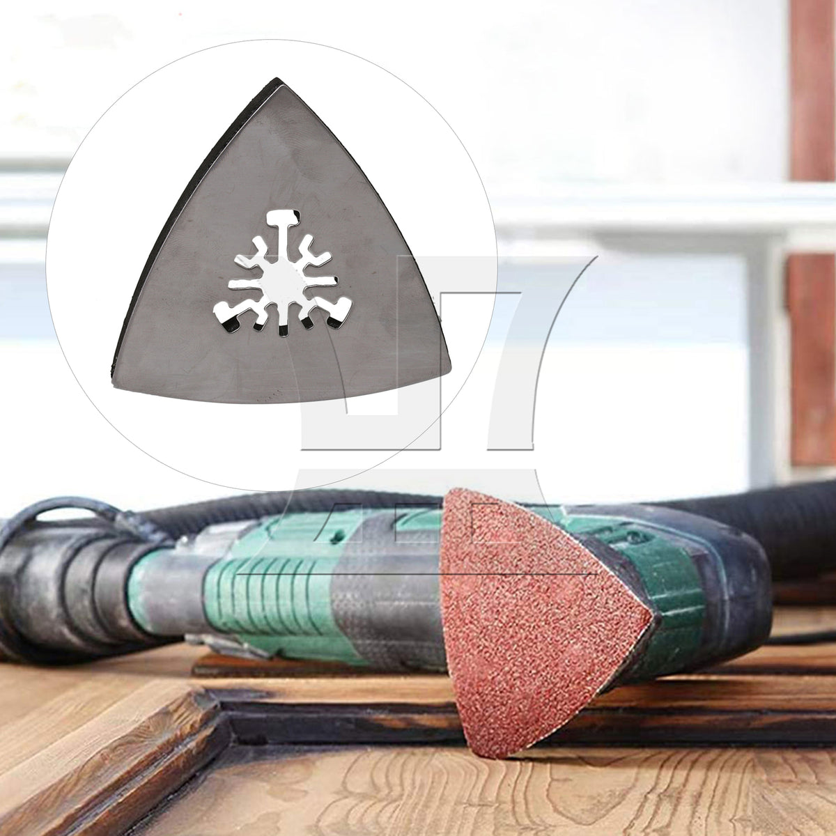 BQLZR Universal Triangular Sanding Disc 80mm