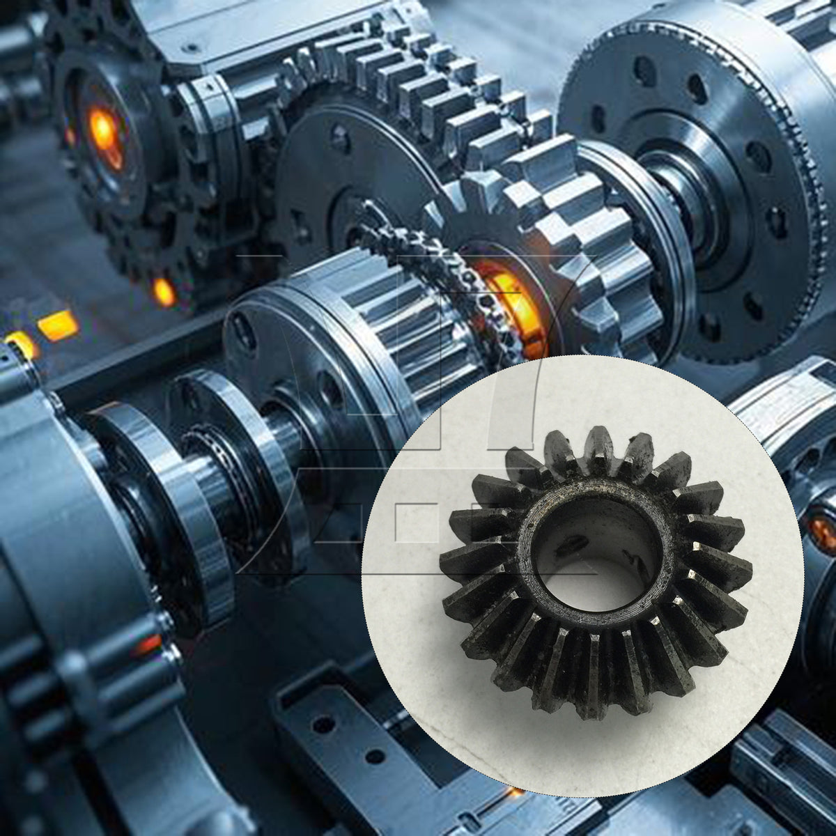 BQLZR 1pc Bevel Gear 1.5 Molds 20 Teeth 12mm for Industrial Transmission Transportation