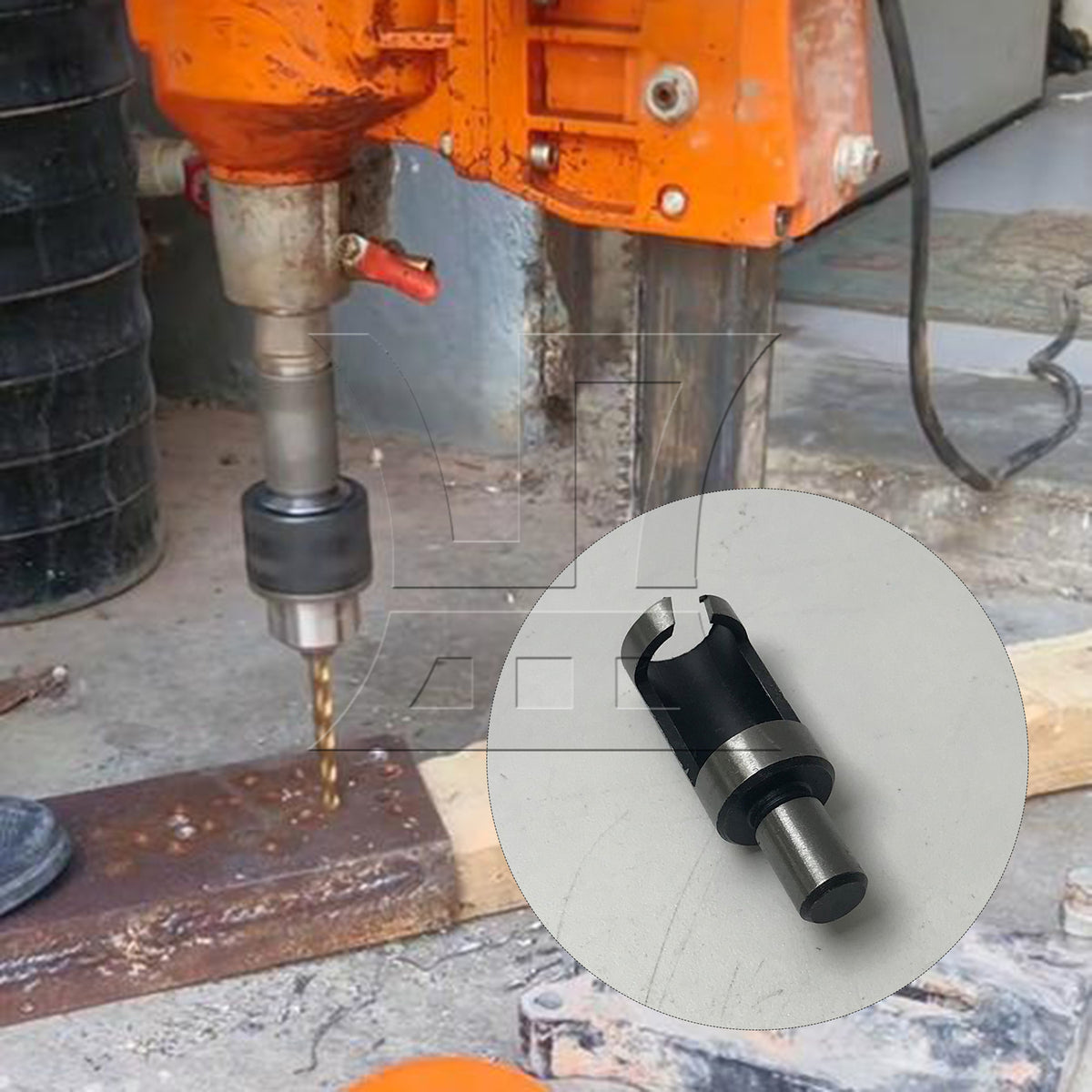 BQLZR 1pc Metric Wood Plug Drill 13mm for Fill and Repair Wooden Products