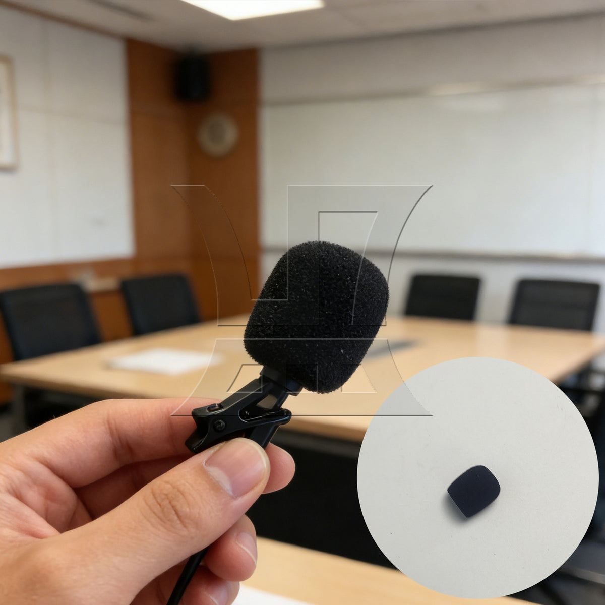 BQLZR EY-M05 Headset Microphone Wind Shield Foam Mic 8mm Dia BQLZR Black