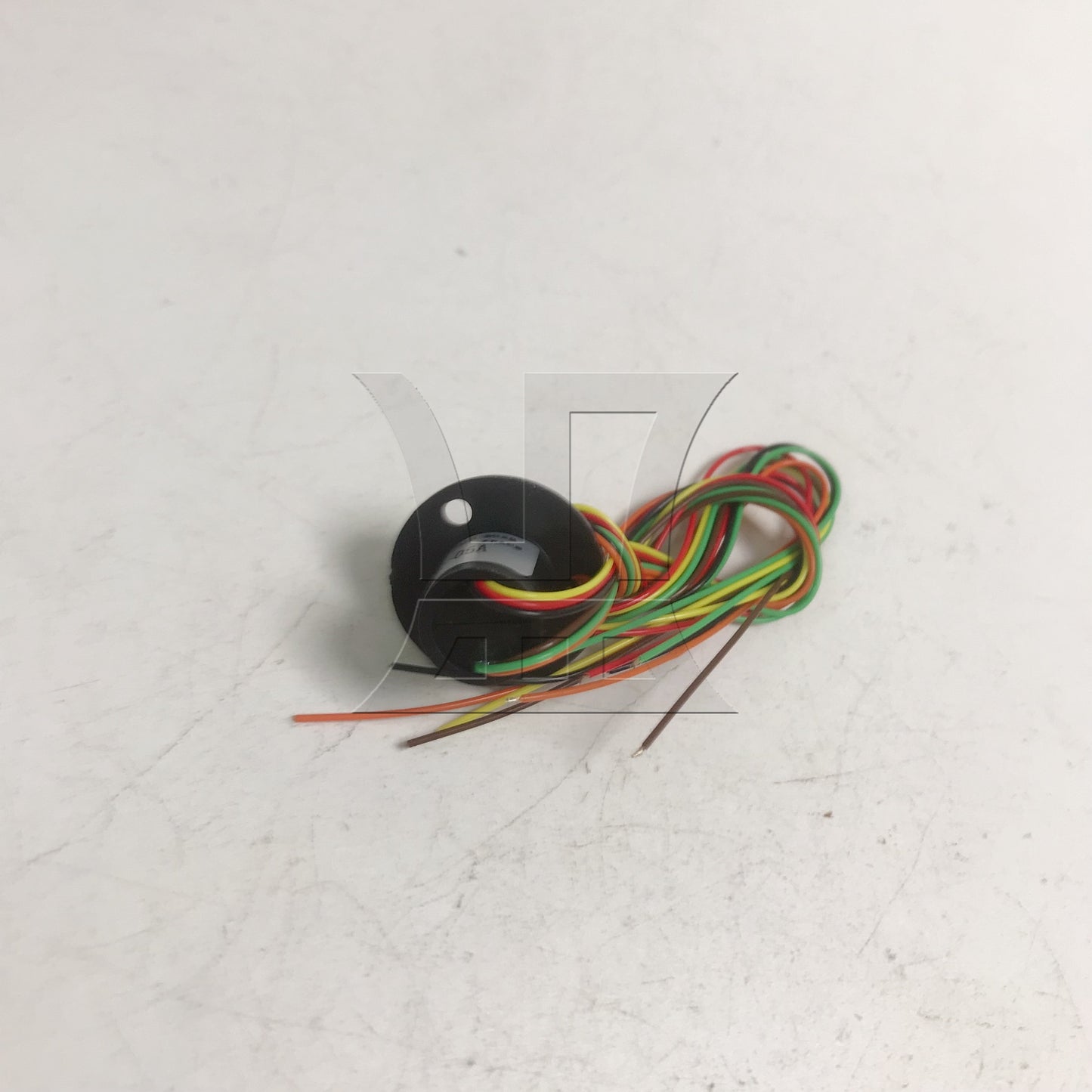 BQLZR 240V Black Metal 6 Wires 250RPM Equipment Capsule Slip Ring Hat Type