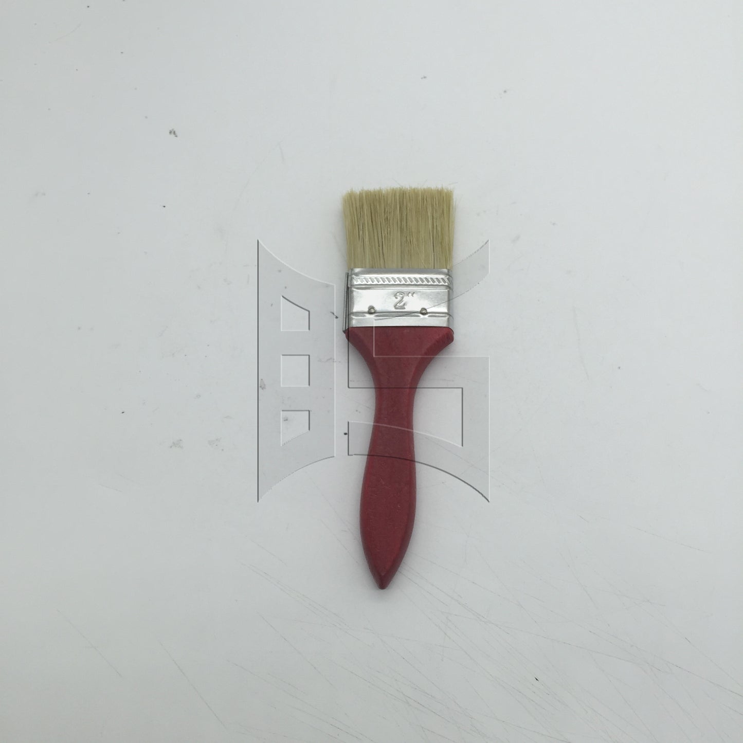 BQLZR Mahogany Color Painting Brush for Cabinet Home Improvement w/ Wood Handle 2"