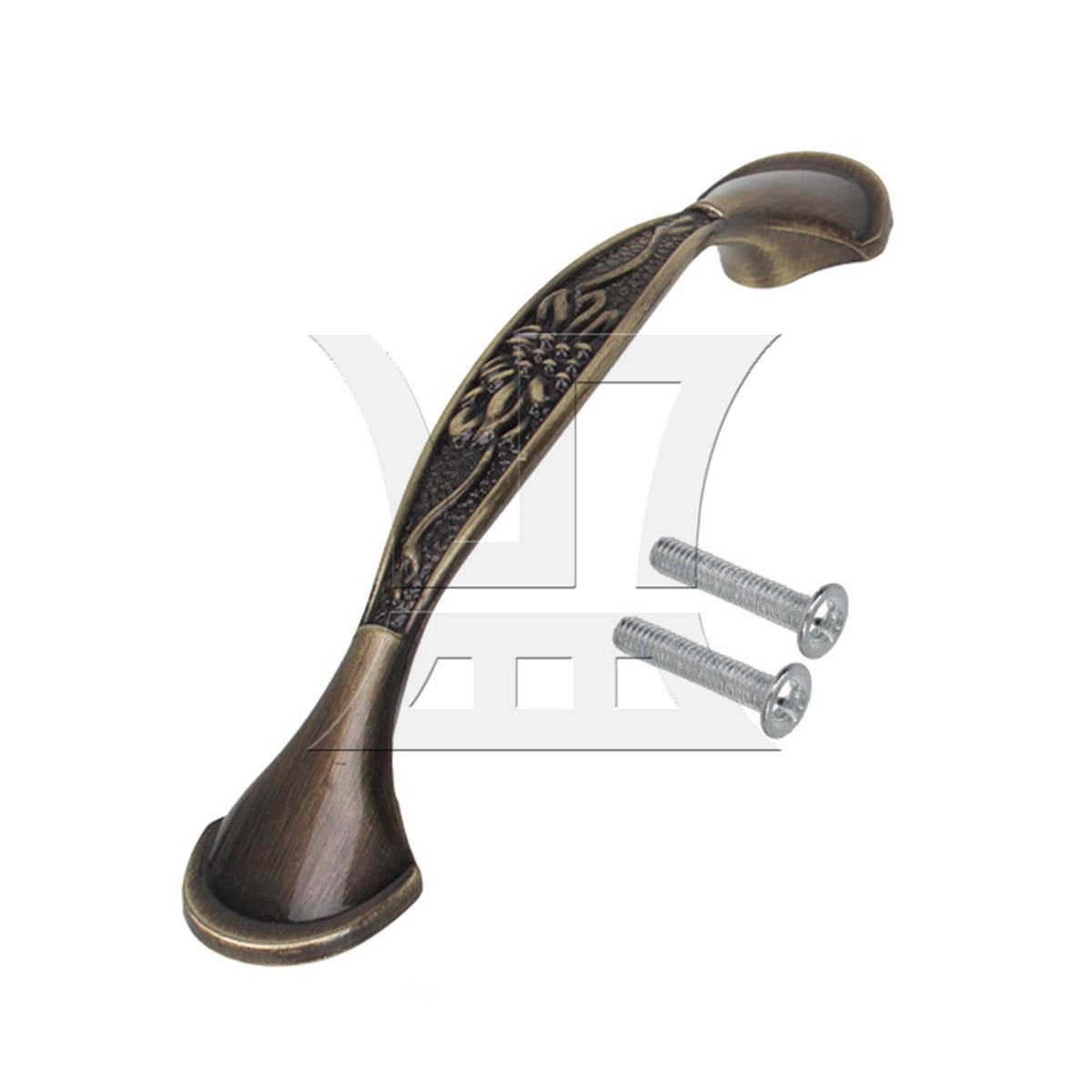 BQLZR 1pcs Antique Bronze Handle European Style Cabinet 96mm for Furniture Decoration