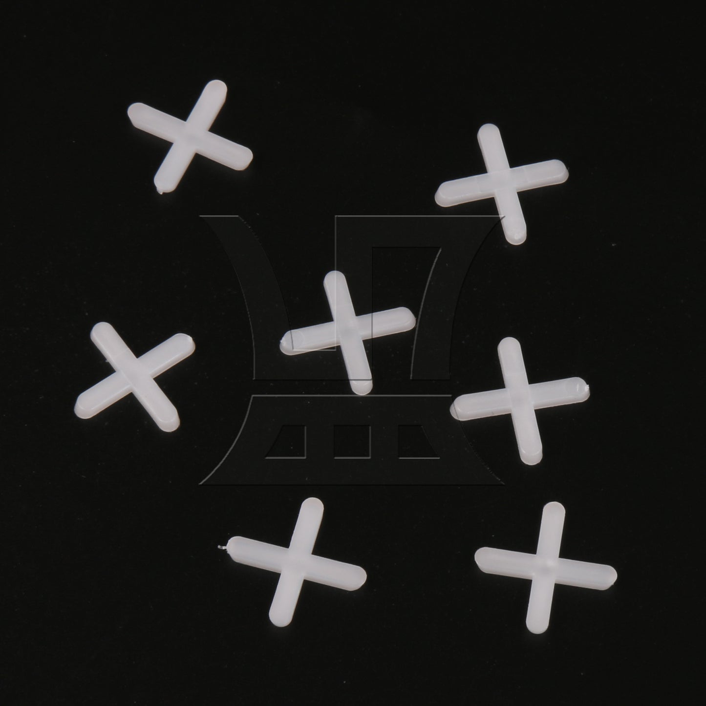 BQLZR 500 Pieces Ceramic Tile Plastic Leveler Spacers Shim 1/8 Inches Width White