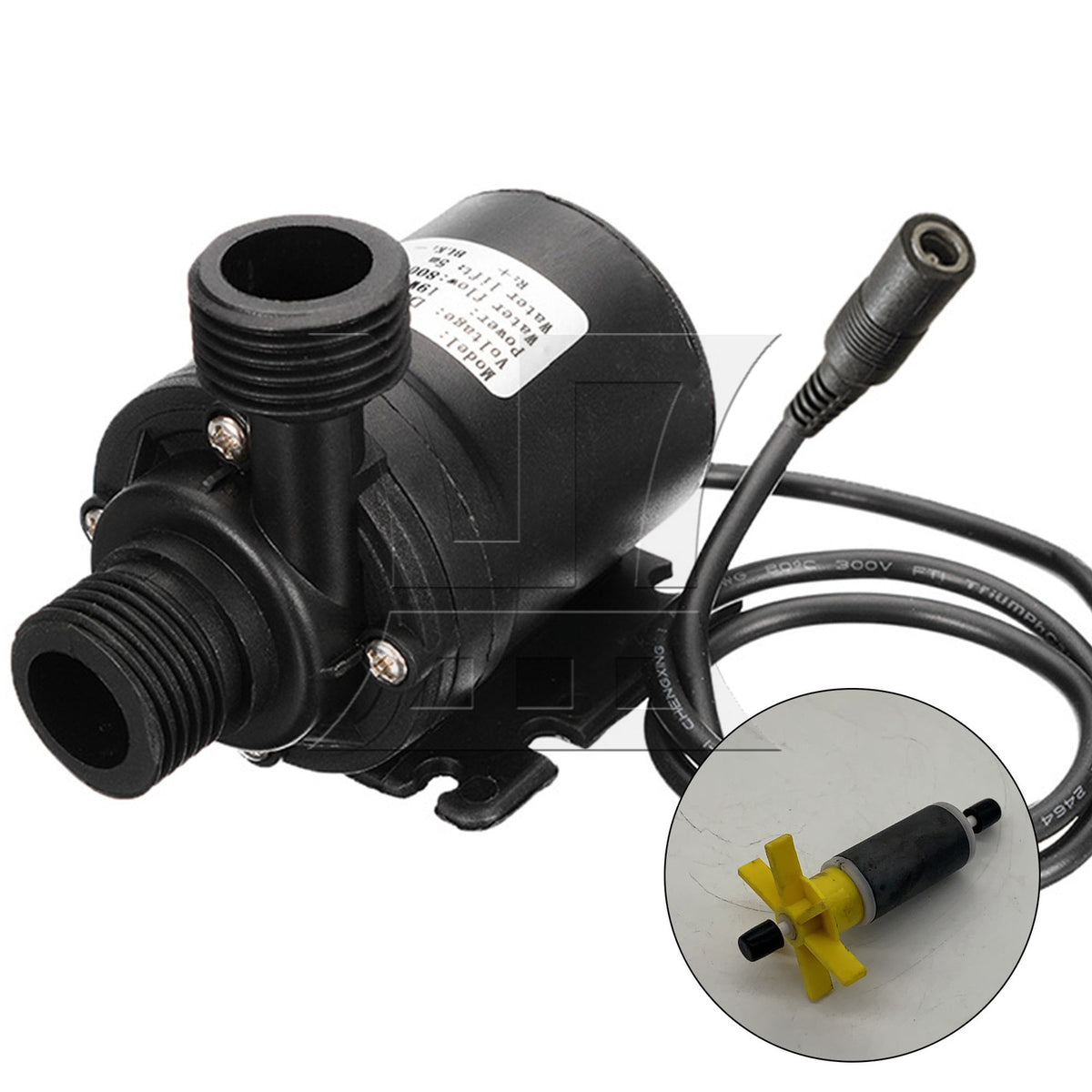 BQLZR 1pc Submersible Pump Impeller Rotor HQB-2200 Pump Rotor