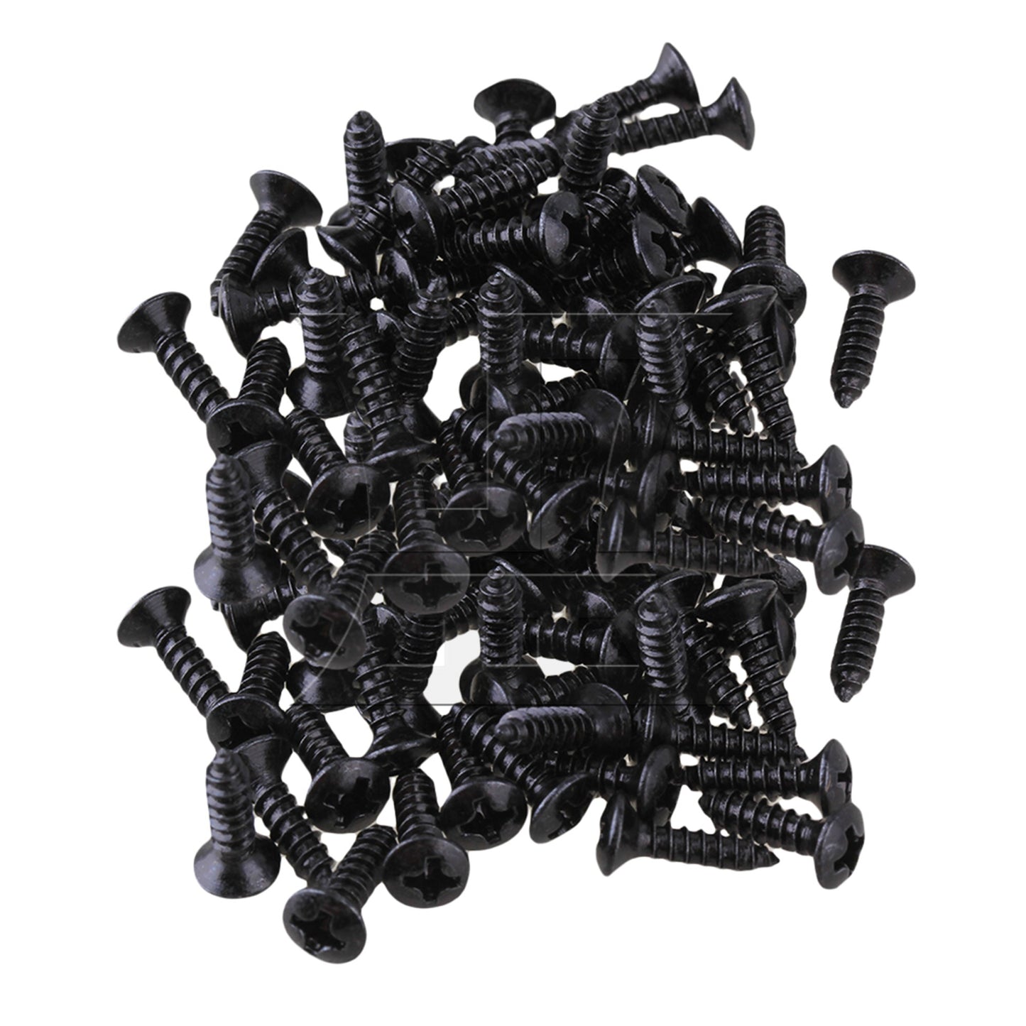 50 x Chrome Guitar Bass Pickguard Screws For Guitar