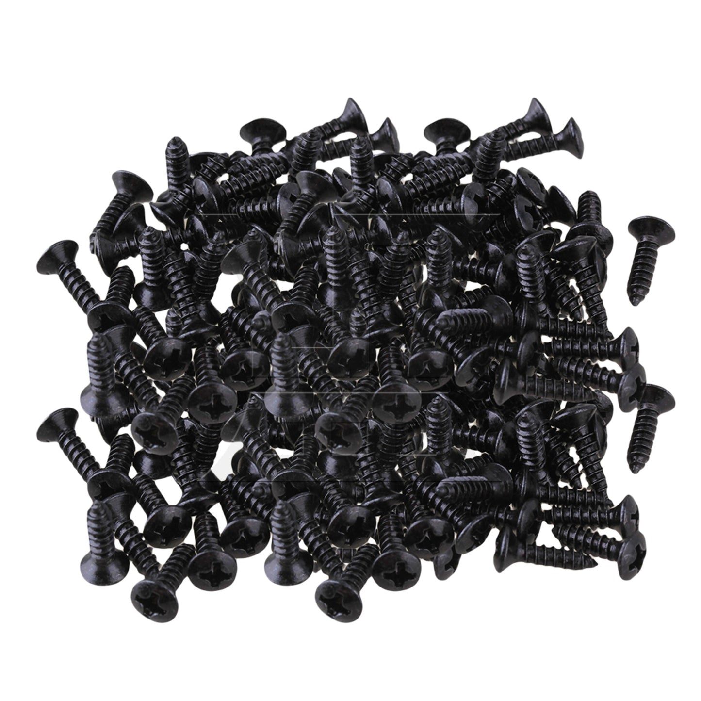 50 x Chrome Guitar Bass Pickguard Screws For Guitar