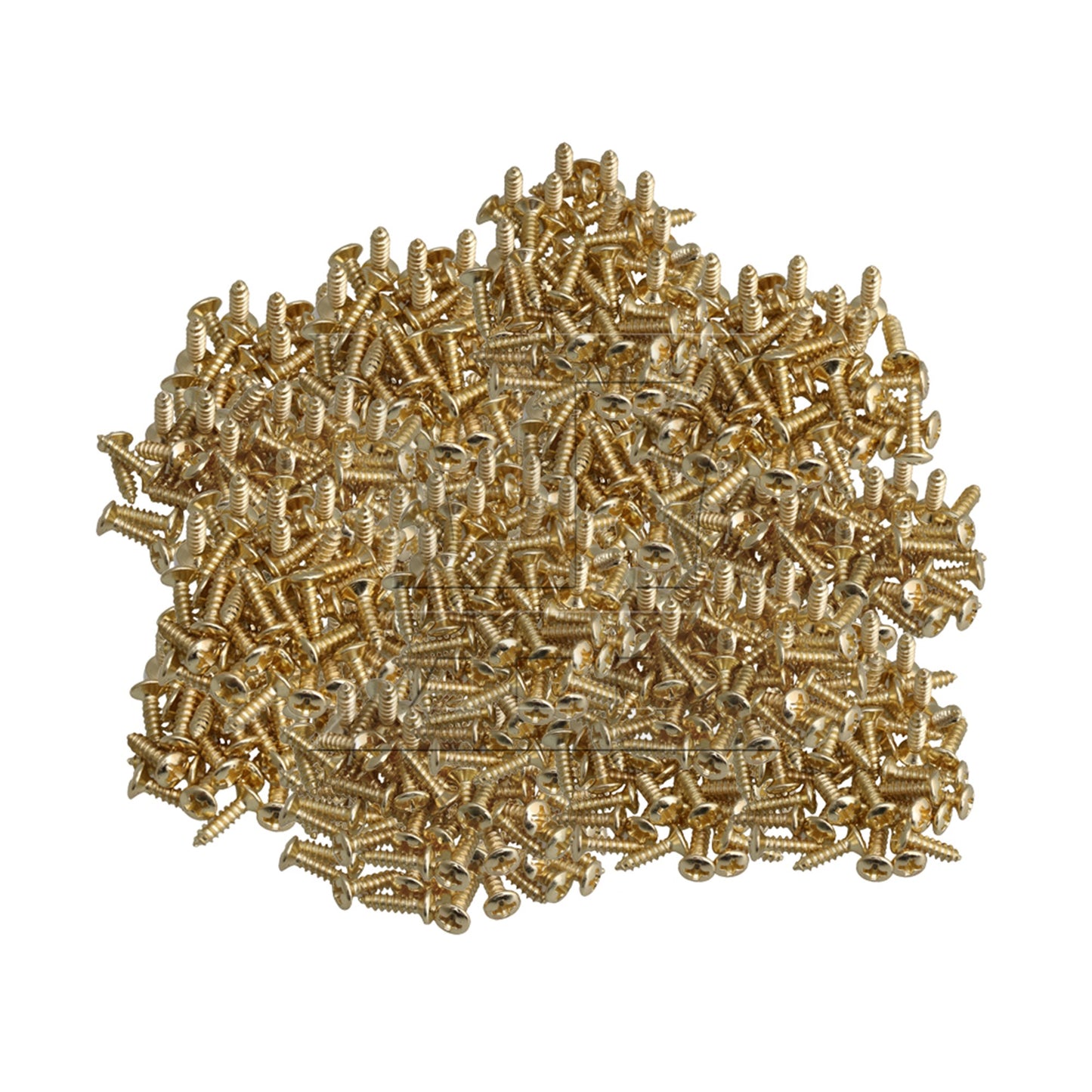 50 x Chrome Guitar Bass Pickguard Screws For Guitar