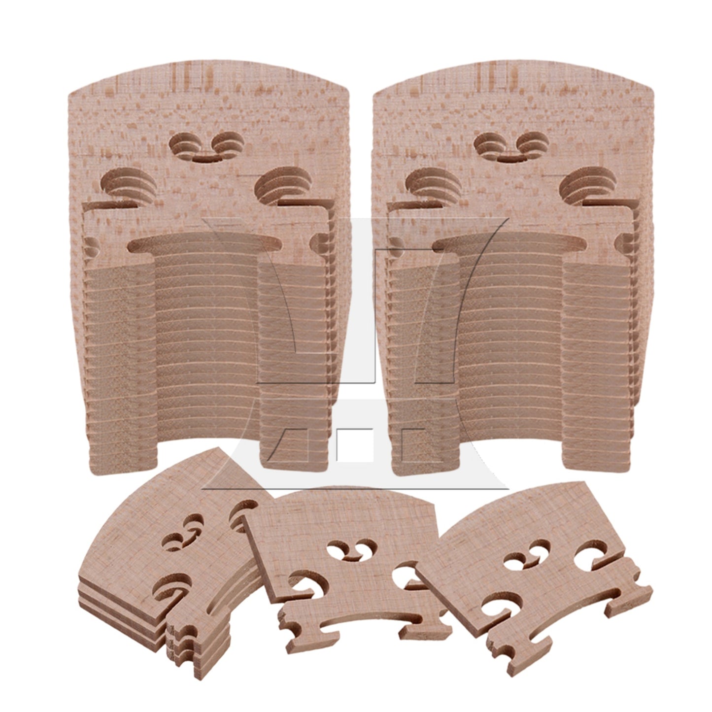 3PCS 4/4 Full Size Violin / Fiddle Bridge