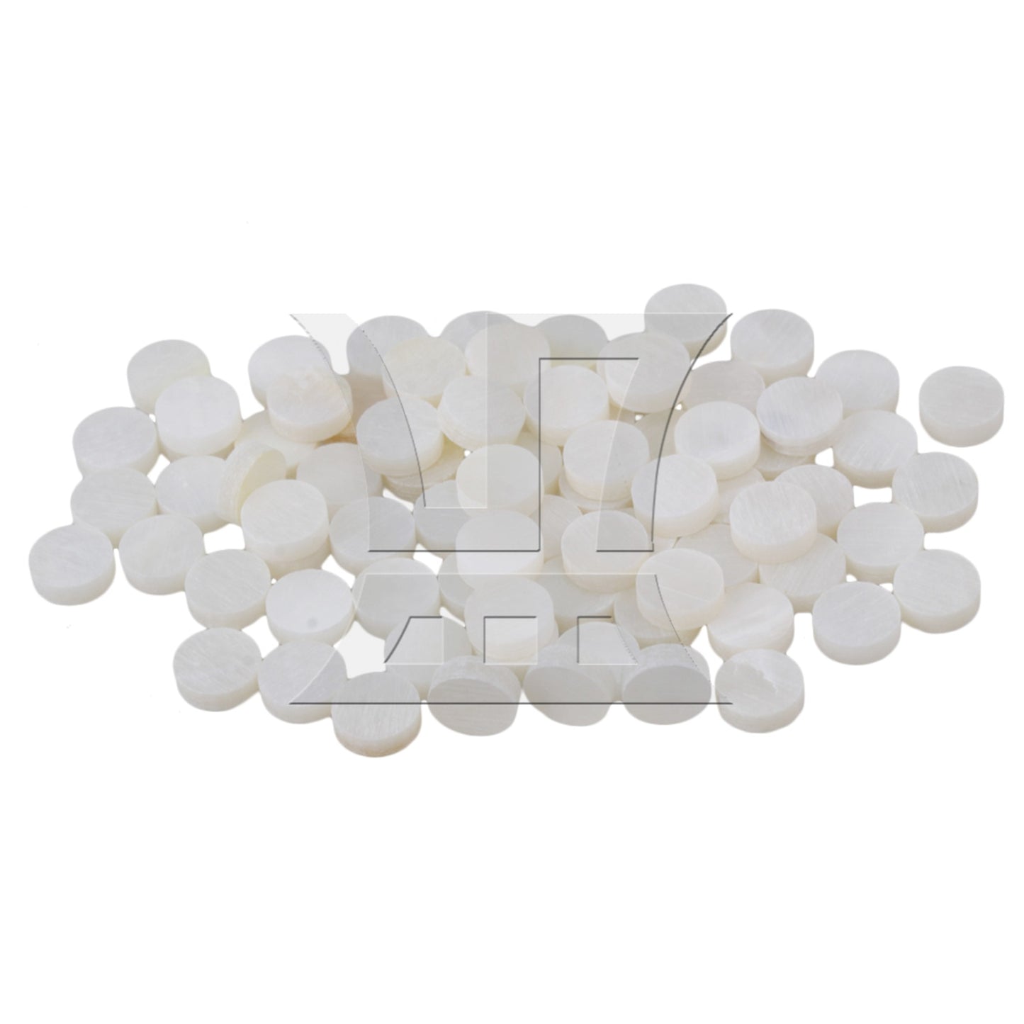 6mm White Pearl Shell Dots For Guitar FINGERBOARD 20 pieces