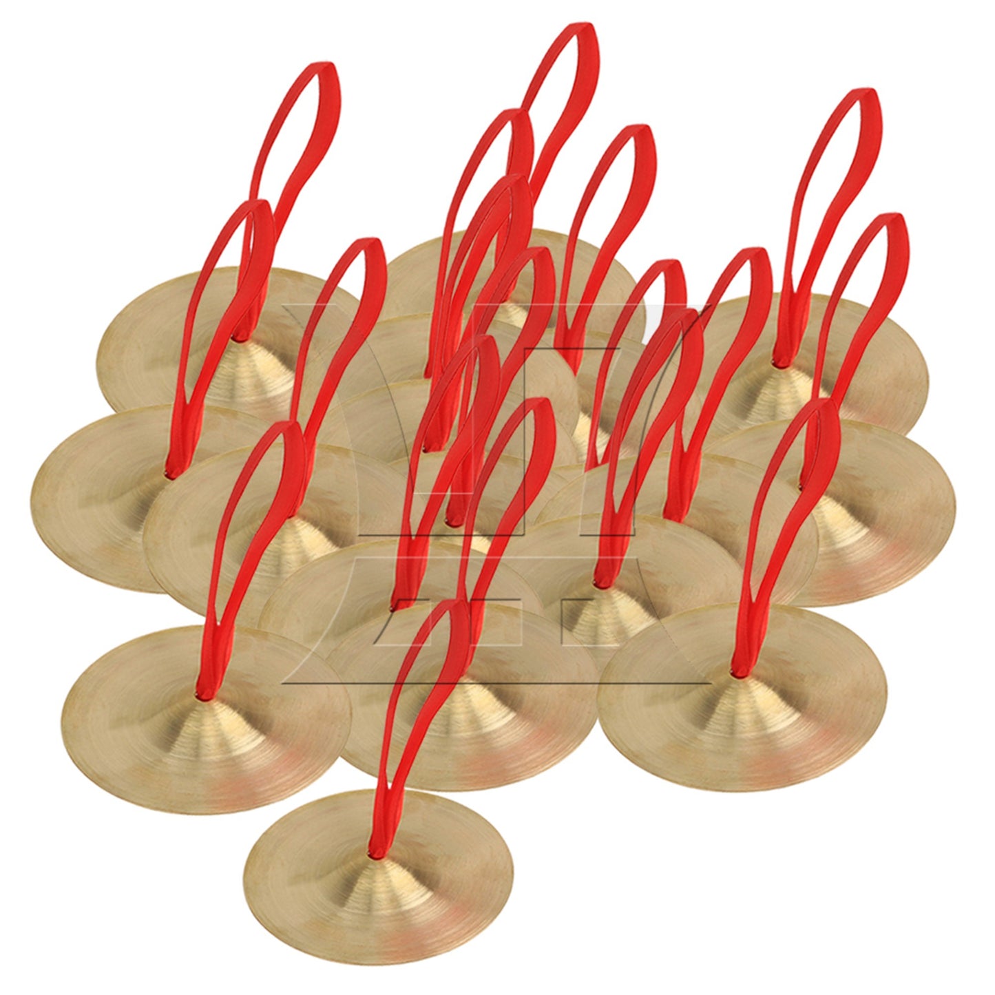 Orff Instruments Copper Cymbals Child Musical Instrument Toy 9cm Diameter Gong