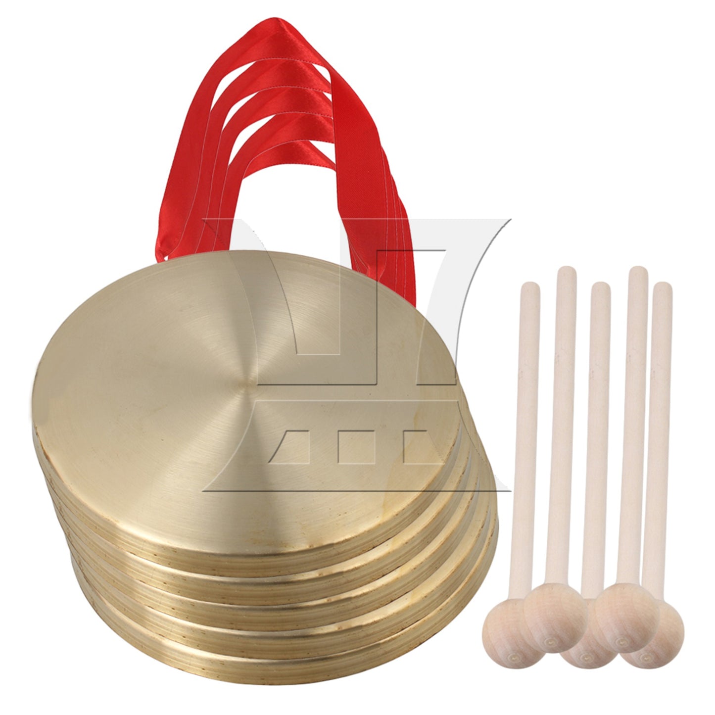 Alto Hand Gong Chapel Copper Cymbals Percussion 15.4 Diameter Opera Gong