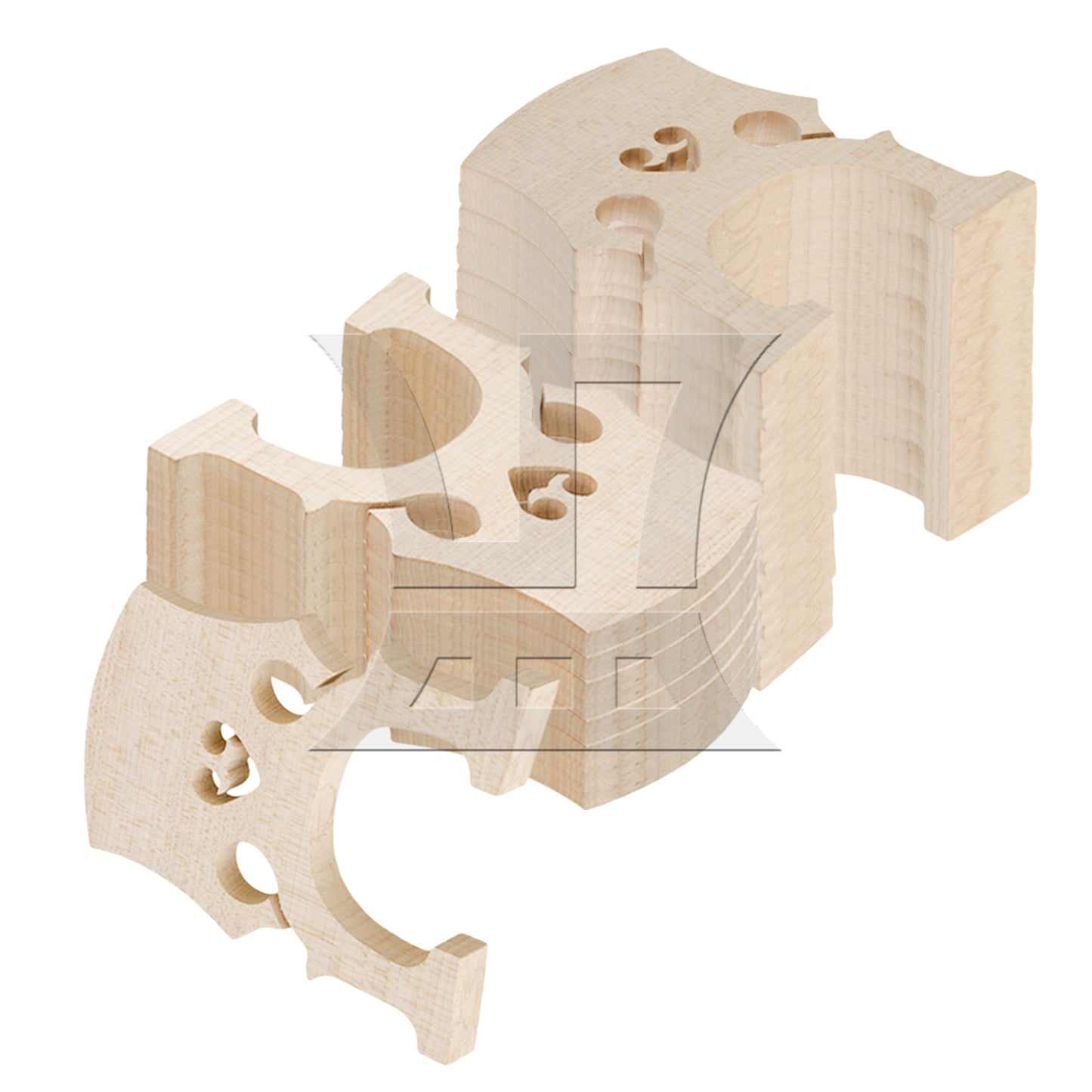 Full Size 4/4 Music Instrument Cello Bridge Wood 4/4