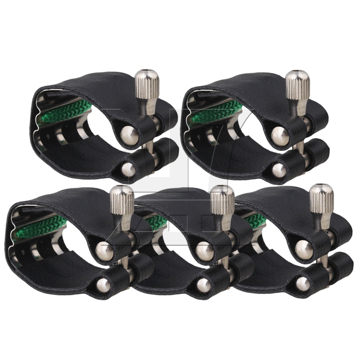 Leather w/Reed Ligature for Tenor Saxophone Mouthpiece