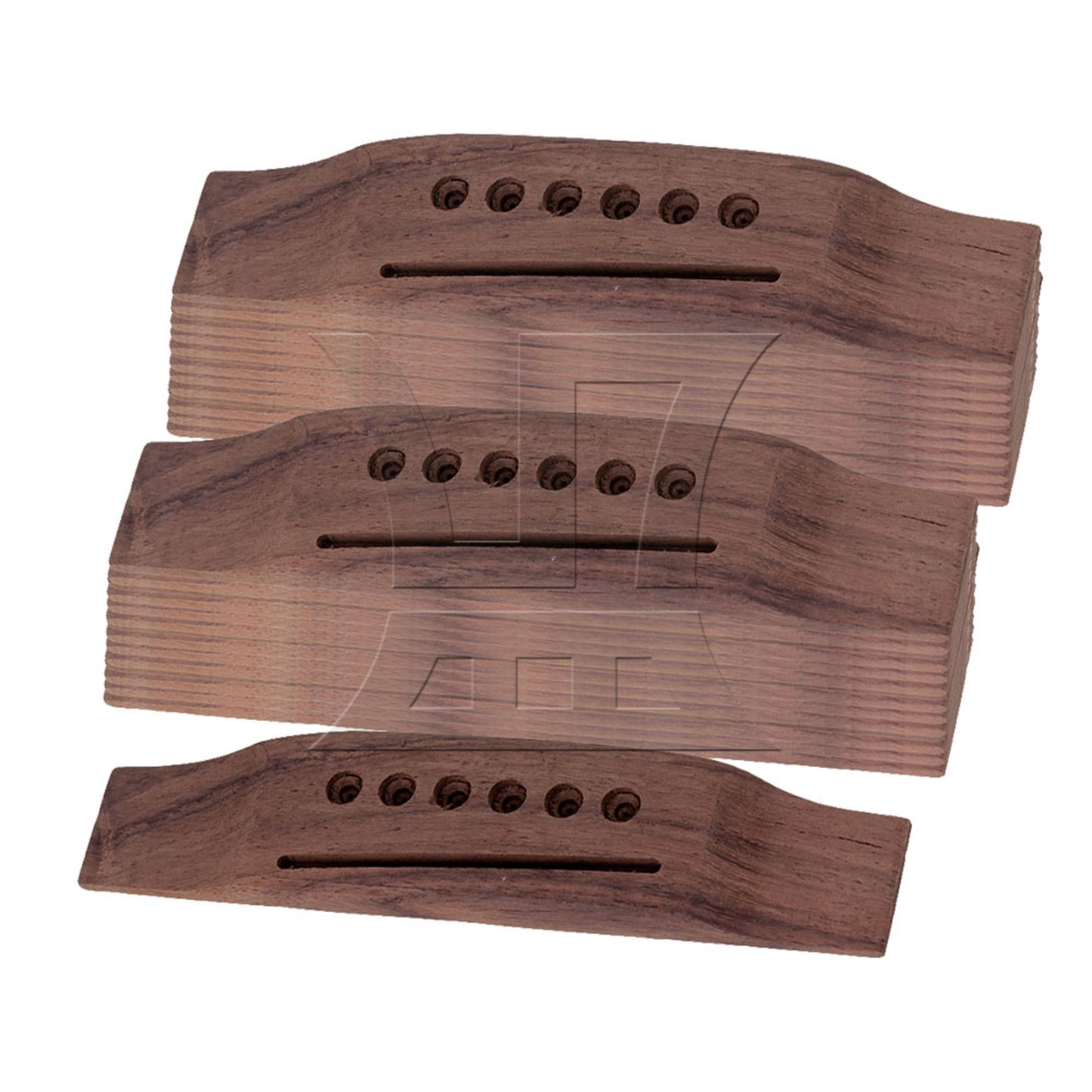 Saddle Thru Acoustic Guitar Bridge Rosewood