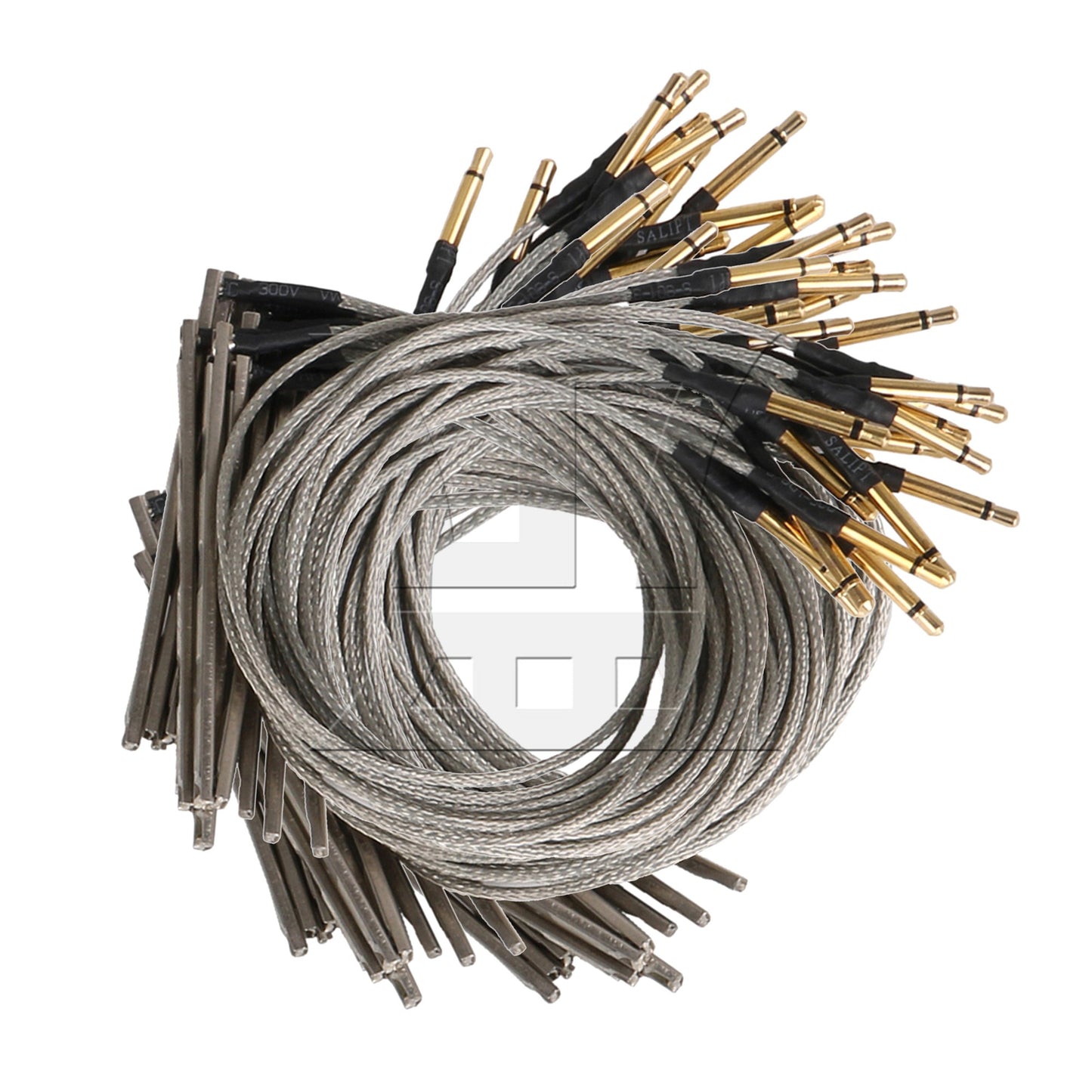 15 Pieces Sensitive Piezo Saddle Transducer Bridge Pickup for Ukulele